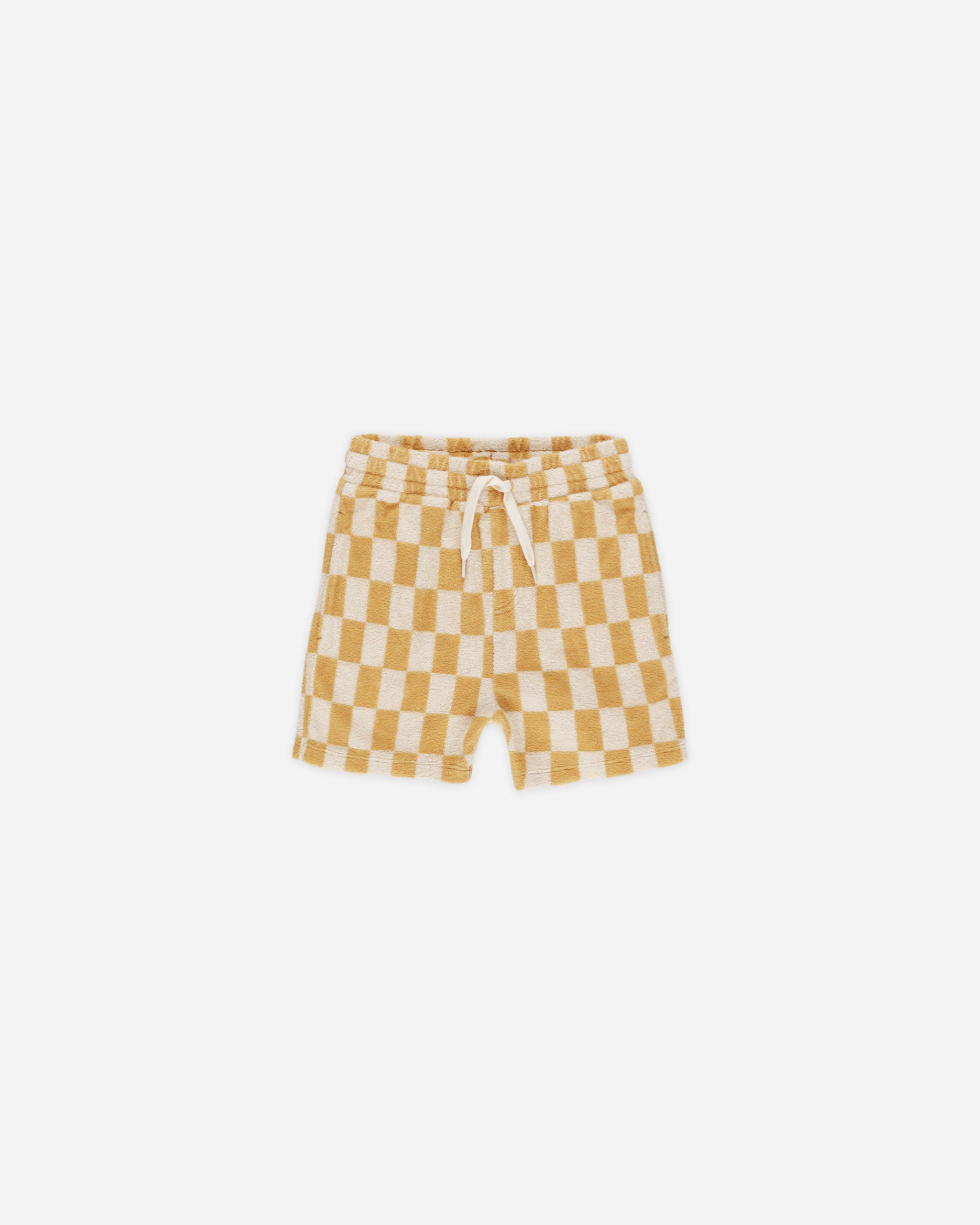  Terry Boys Short || Marigold Check、mySite、layawaytickets