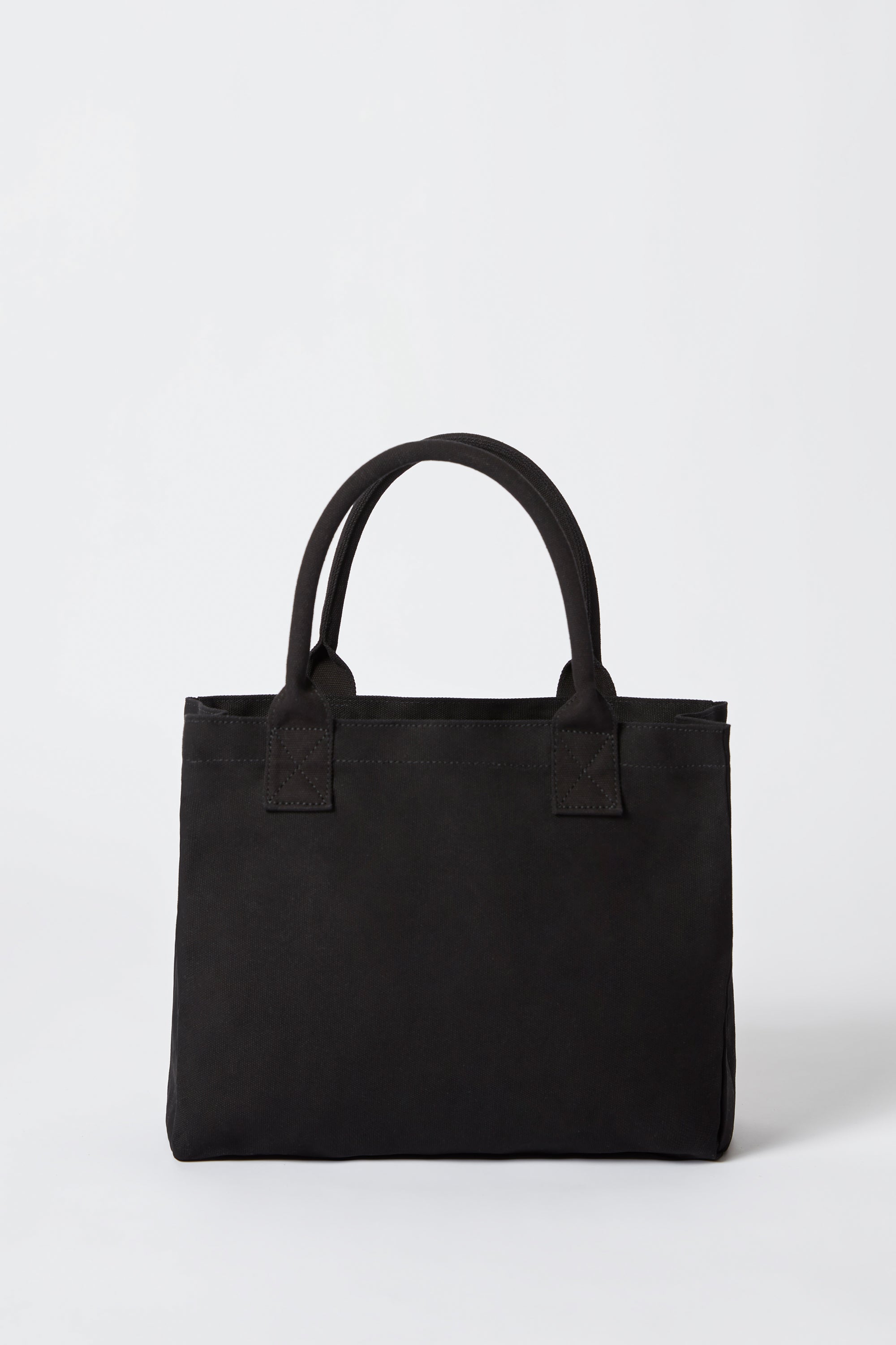 Small Canvas Tote Bag in Black、mySite、solidvoid