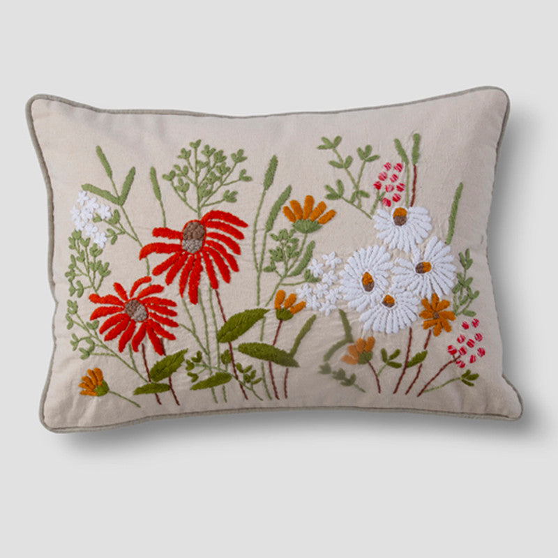 Cotton Cushion Cover | Beige | 35 x 50 cm、mySite、camillekostekn