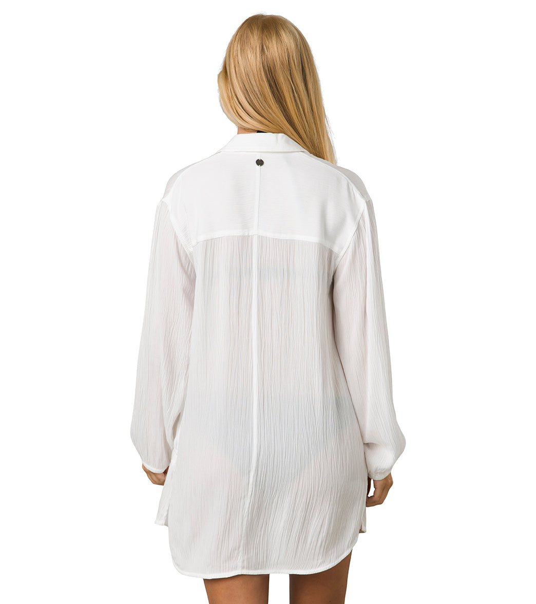 prAna Women's Fernie Cover Up Shirt、mySite、noshort