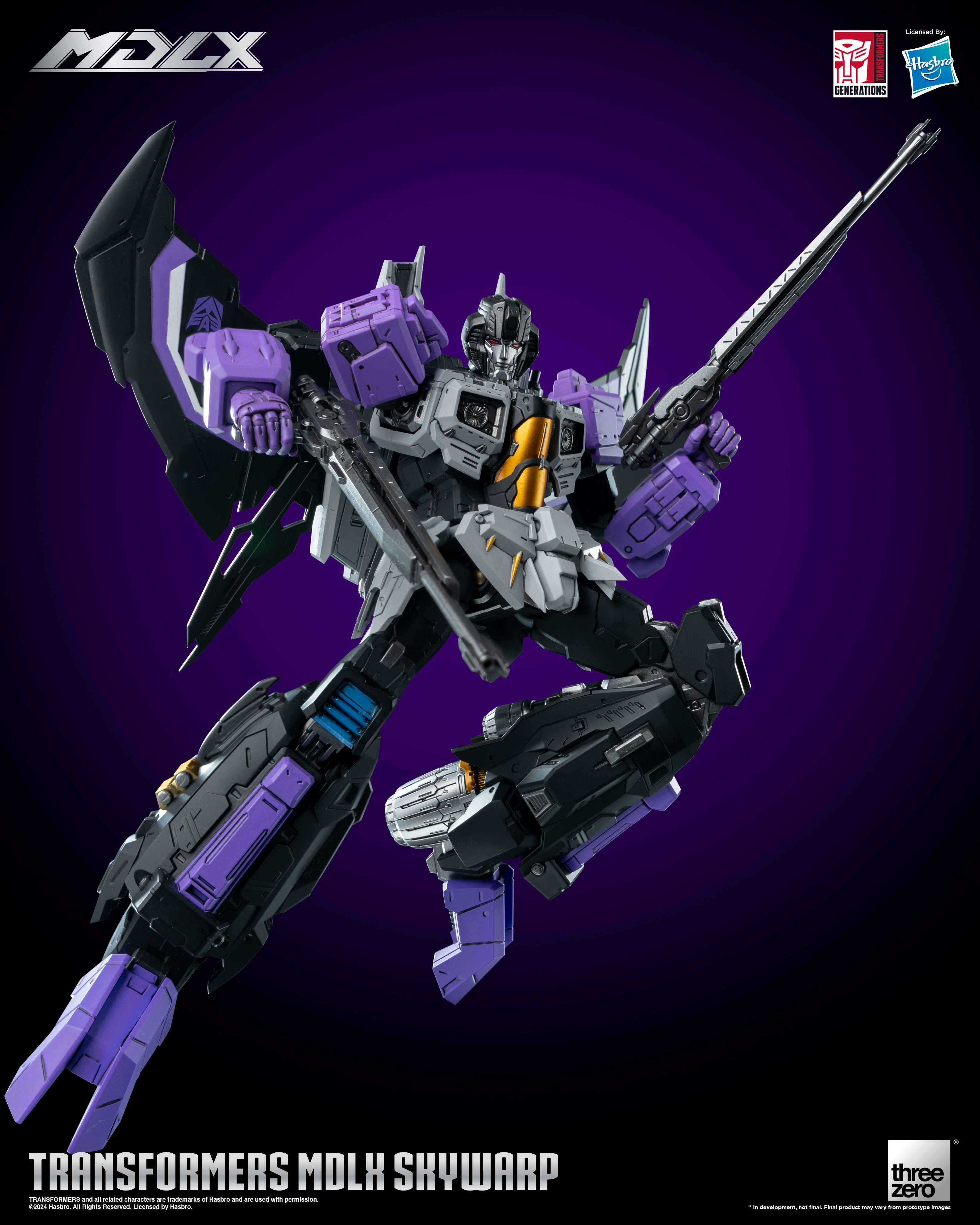 Threezero Transformers MDLX Skywarp、mySite、hgirdovlk