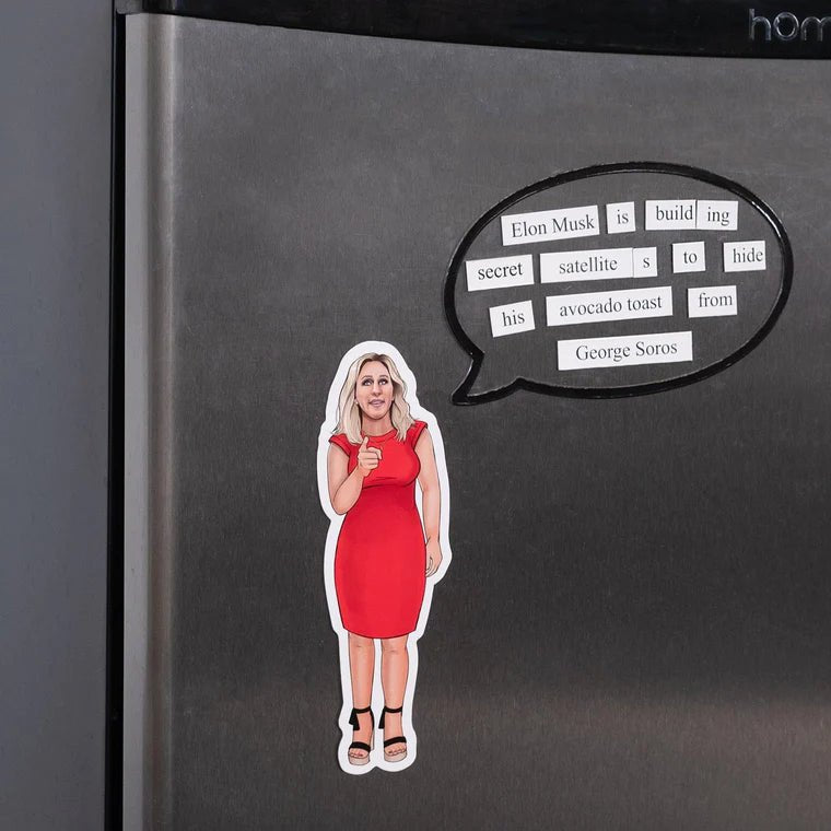  Quotable Marjorie Taylor Greene Magnet Set、mySite、elrpsem3k