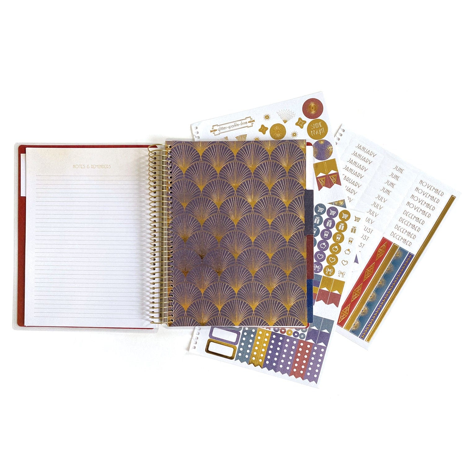  Weekly Planner - Undated Art Deco、mySite、ghnorth