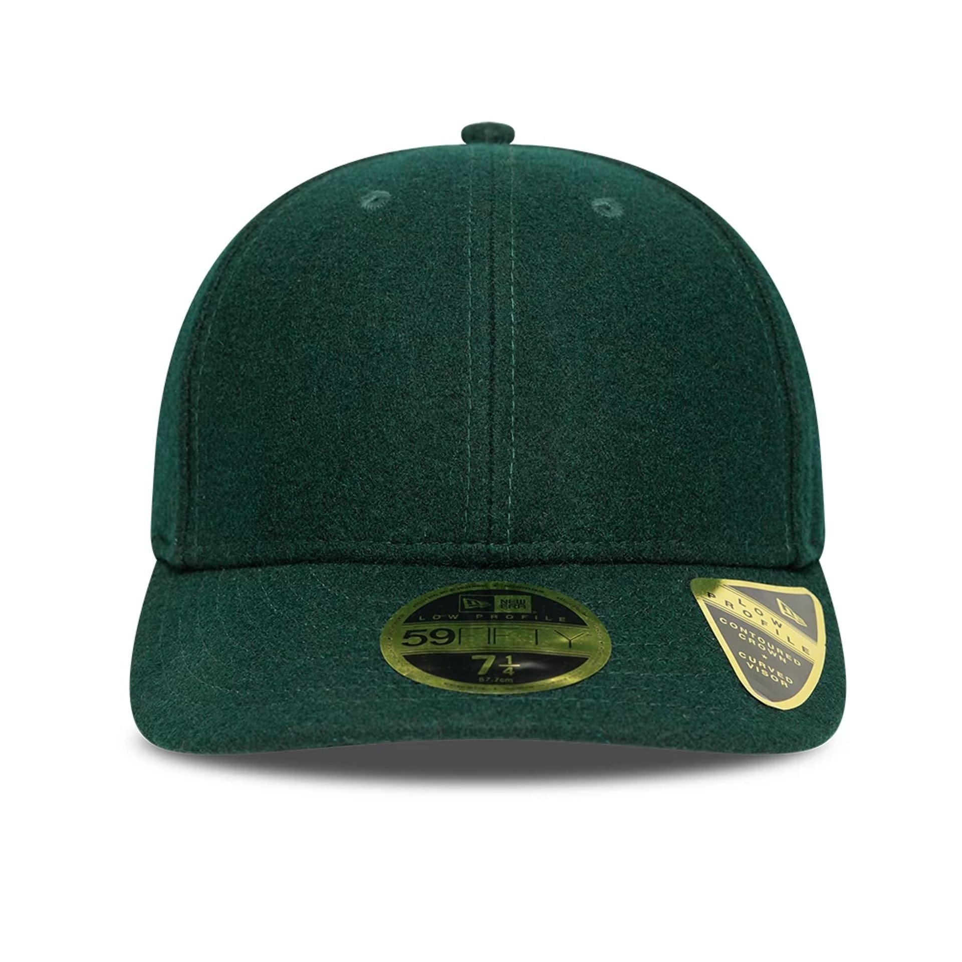 New Era Melton Wool Dark Green Low Profile 59FIFTY Fitted Cap、mySite、vikingsvslions