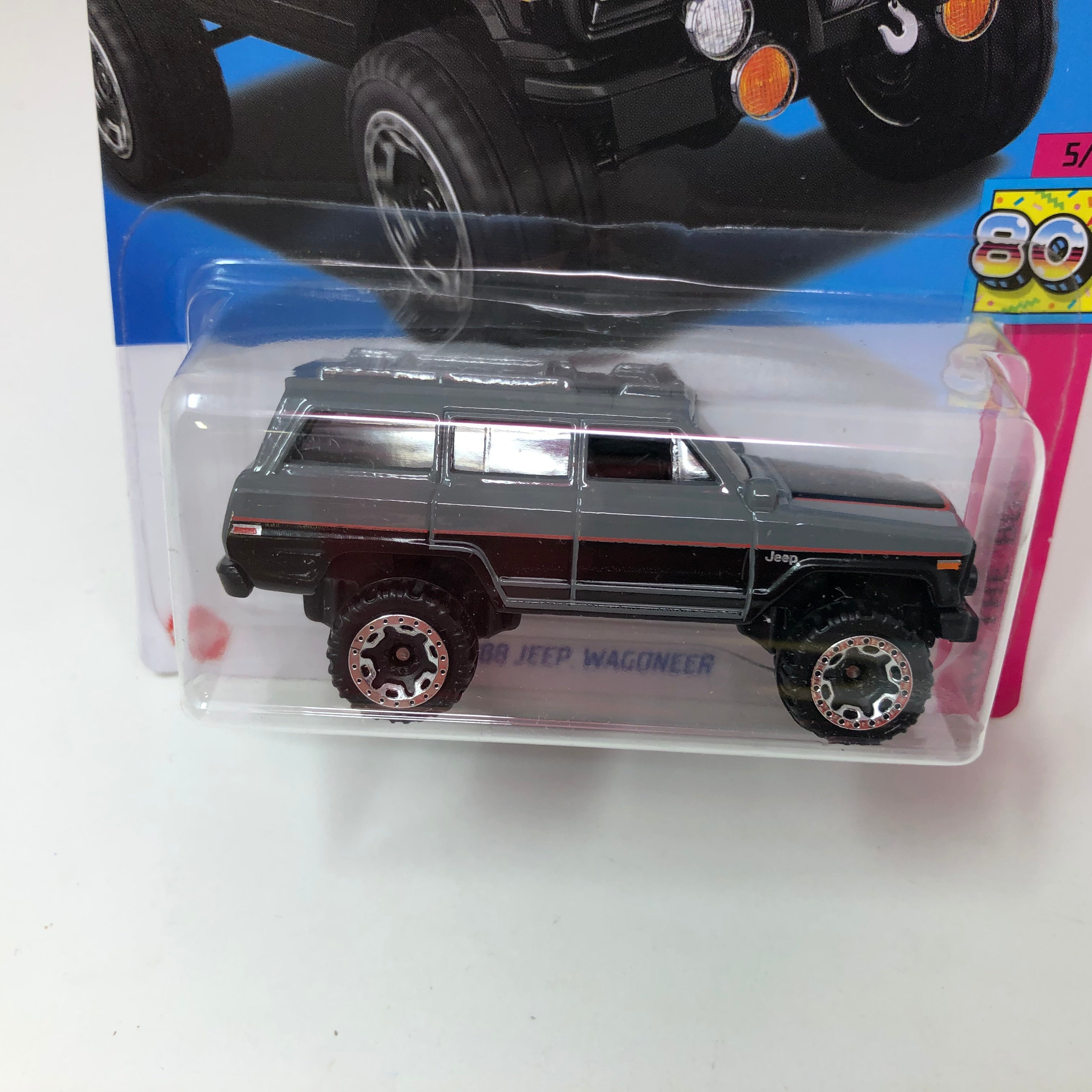 1988 Jeep Wagoneer #52 * Grey * 2023 Hot Wheels、mySite、hgirdovlk