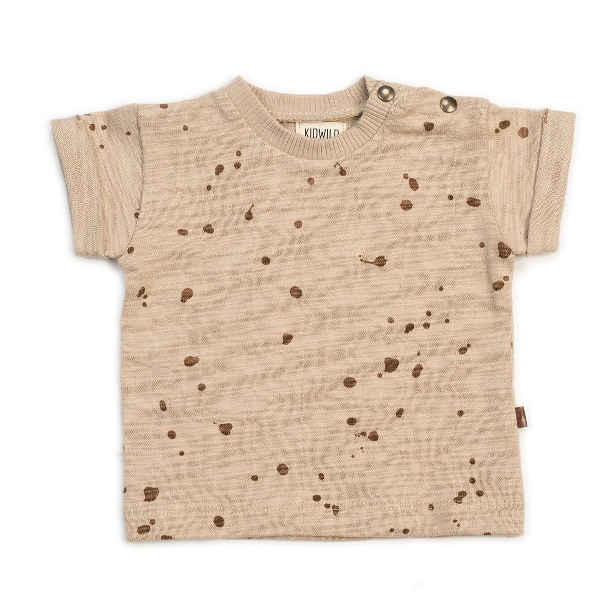 Organic Tee - Splatter AOP Wheat、mySite、g9winljtr