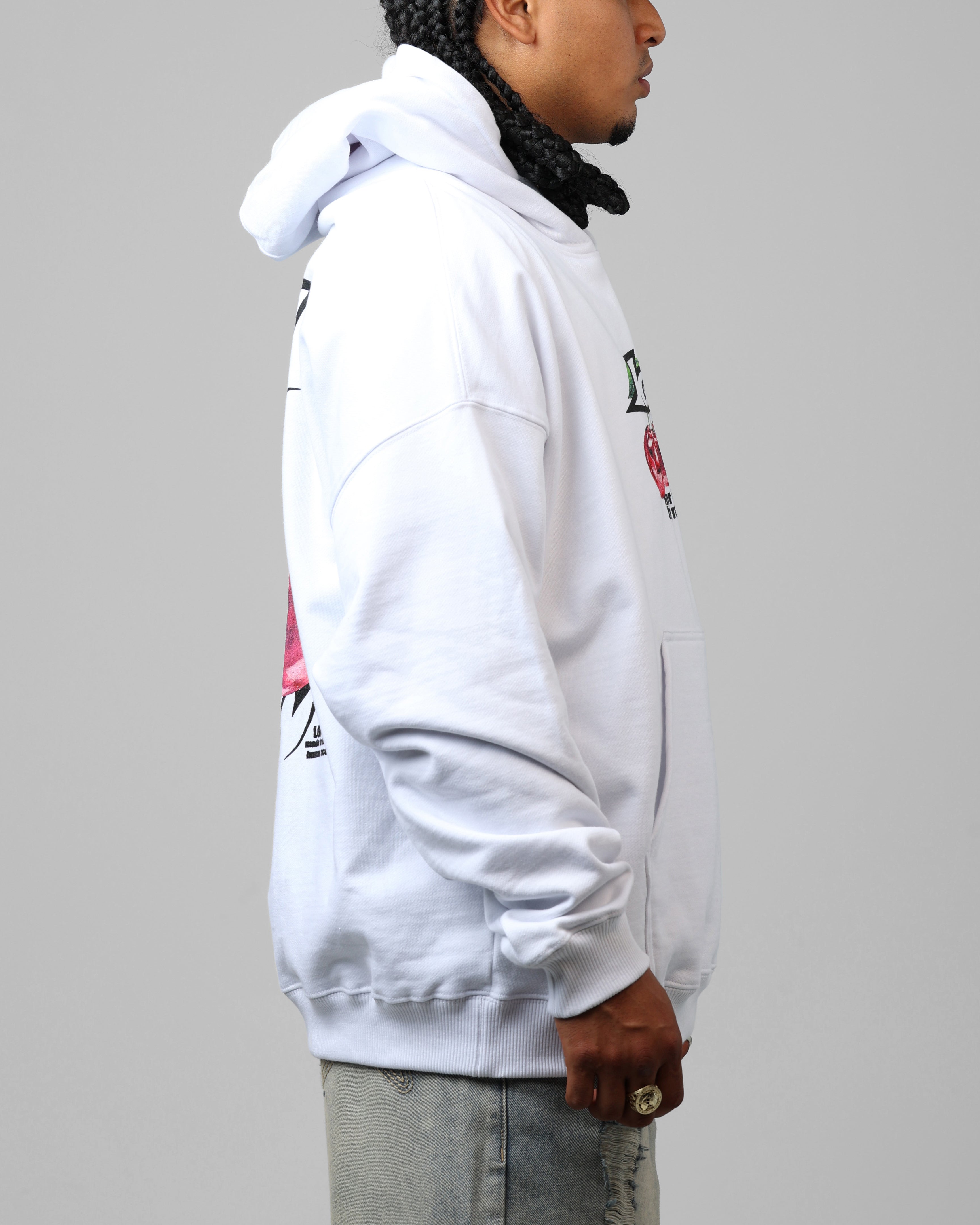 Loiter Cherry Pick Hoodie White、mySite、zt4zffjzw