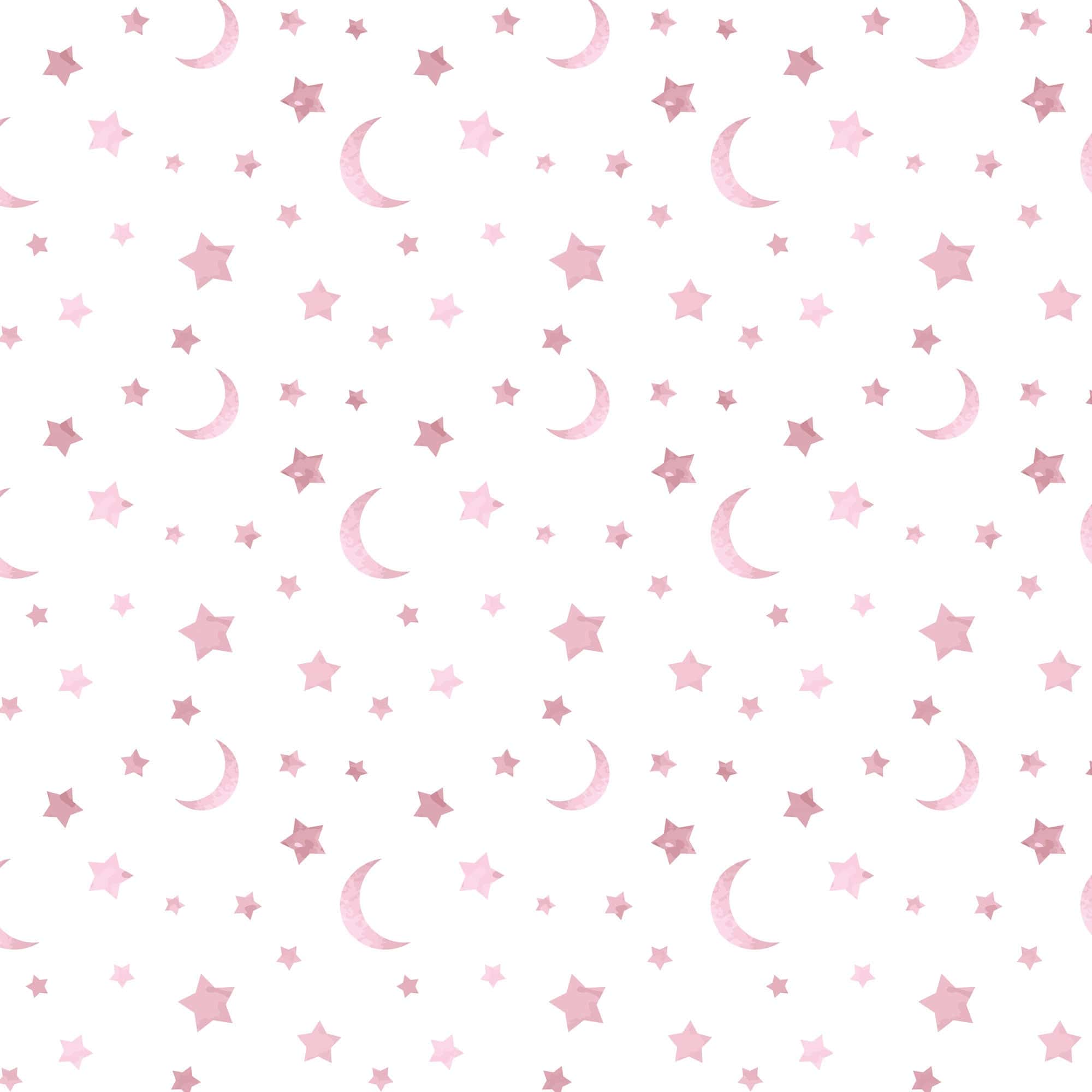  Pink Watercolor Clouds & Moon 12 x12 Paper、mySite、ghnorth