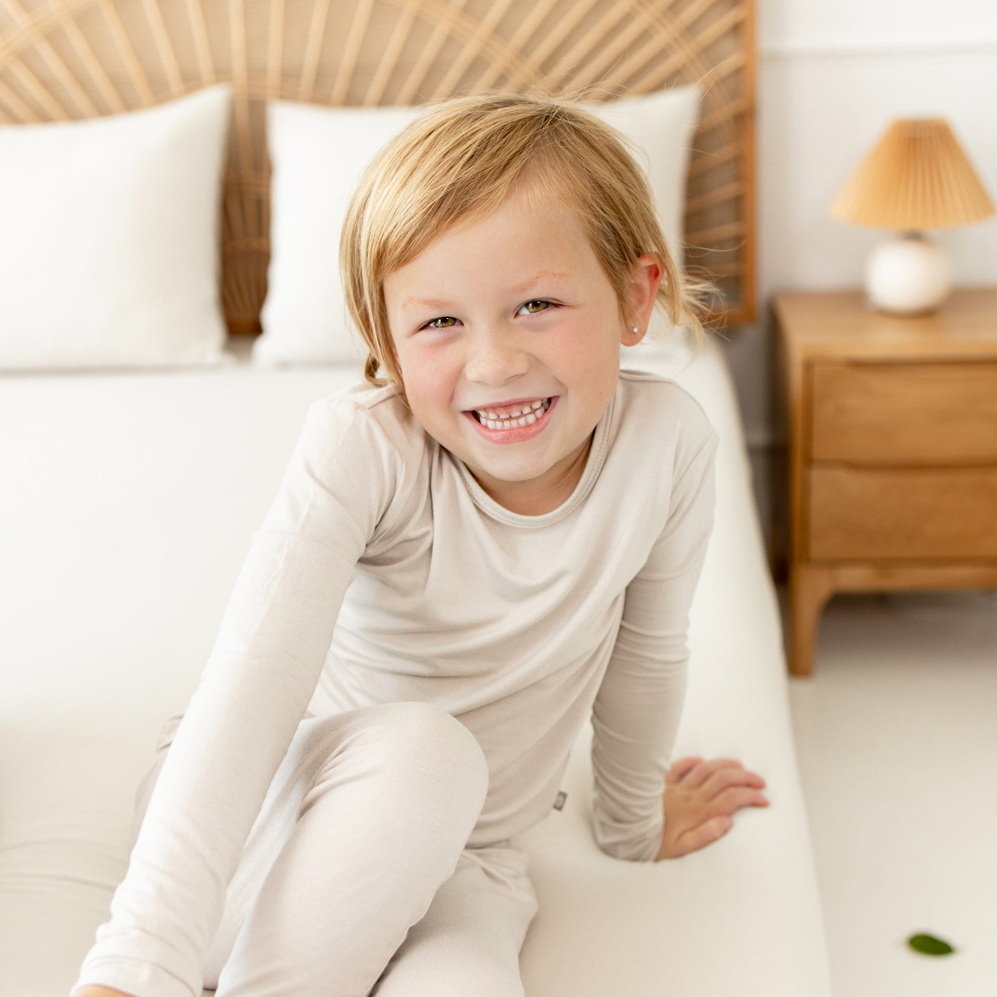  Long Sleeve Pajamas in Oat、mySite、layawaytickets