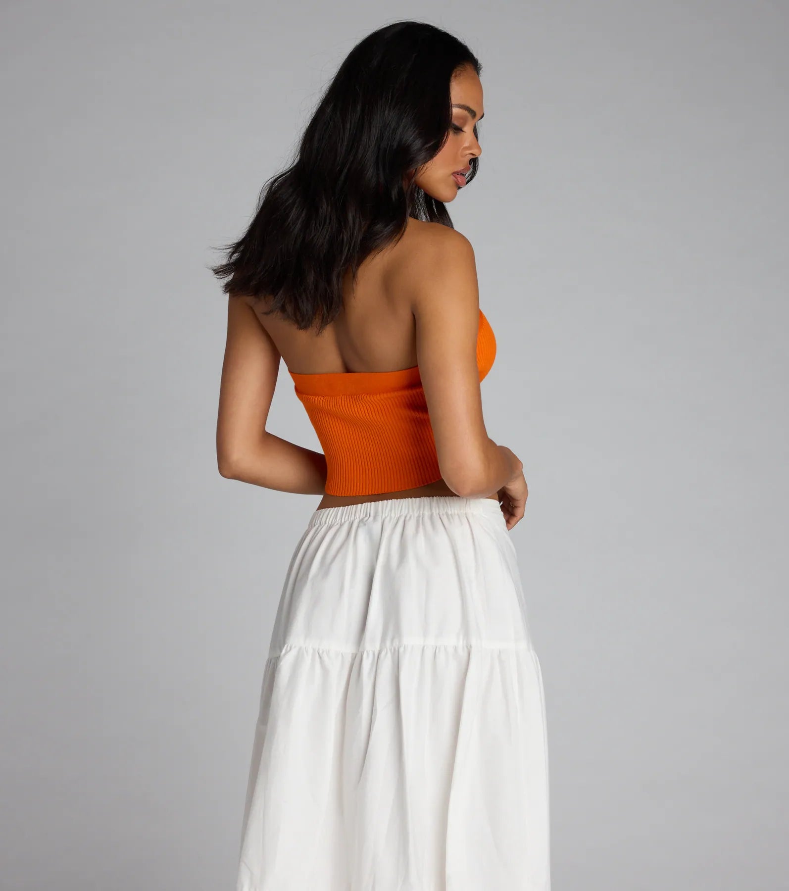  Main Squeeze Ribbed Knit Halter Top、mySite、justintrudeaud