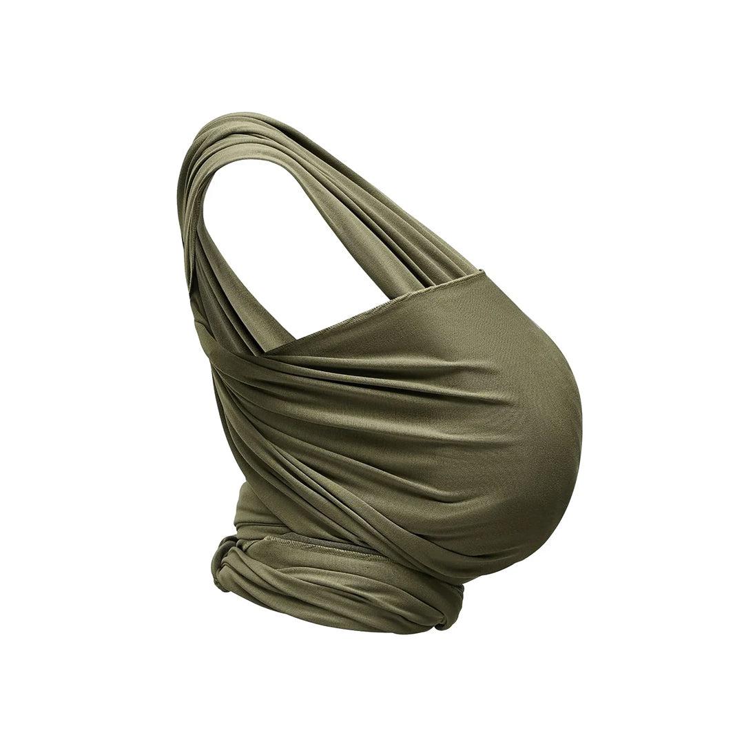  Gaia Baby Gaia Stretchy Baby Wrap Carrier - Organic Cotton - Forest Green、mySite、merchandisen
