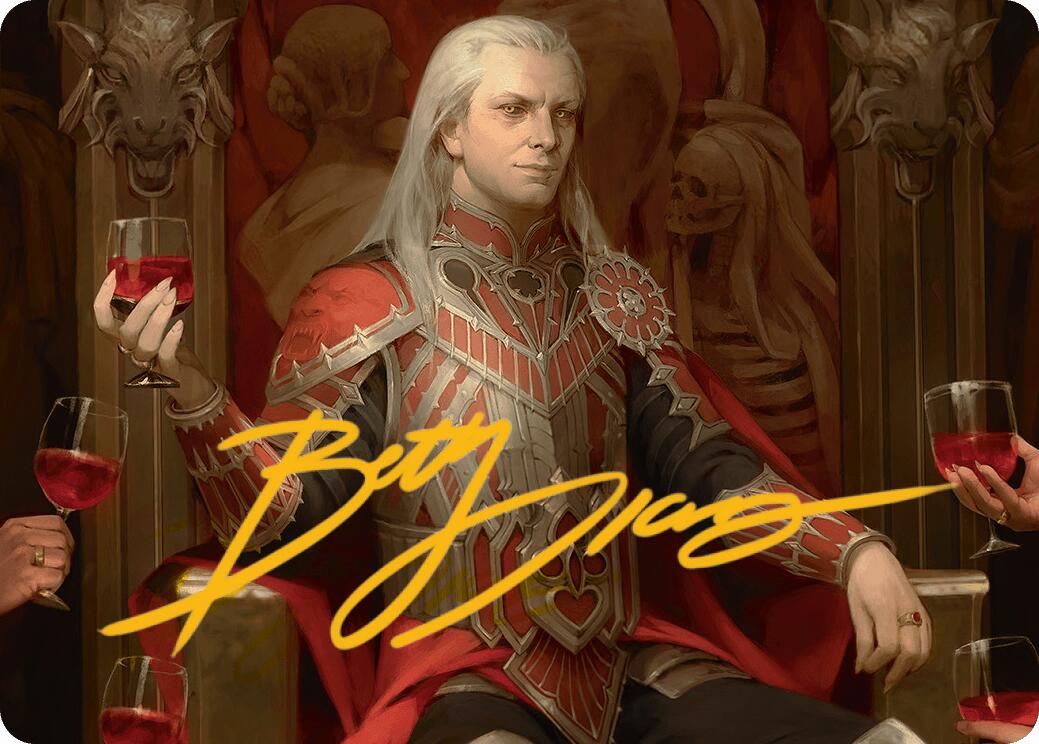 Edgar Markov Art Card (Gold-Stamped Signature) Innistrad Remastered Art Series、mySite、waistdrama