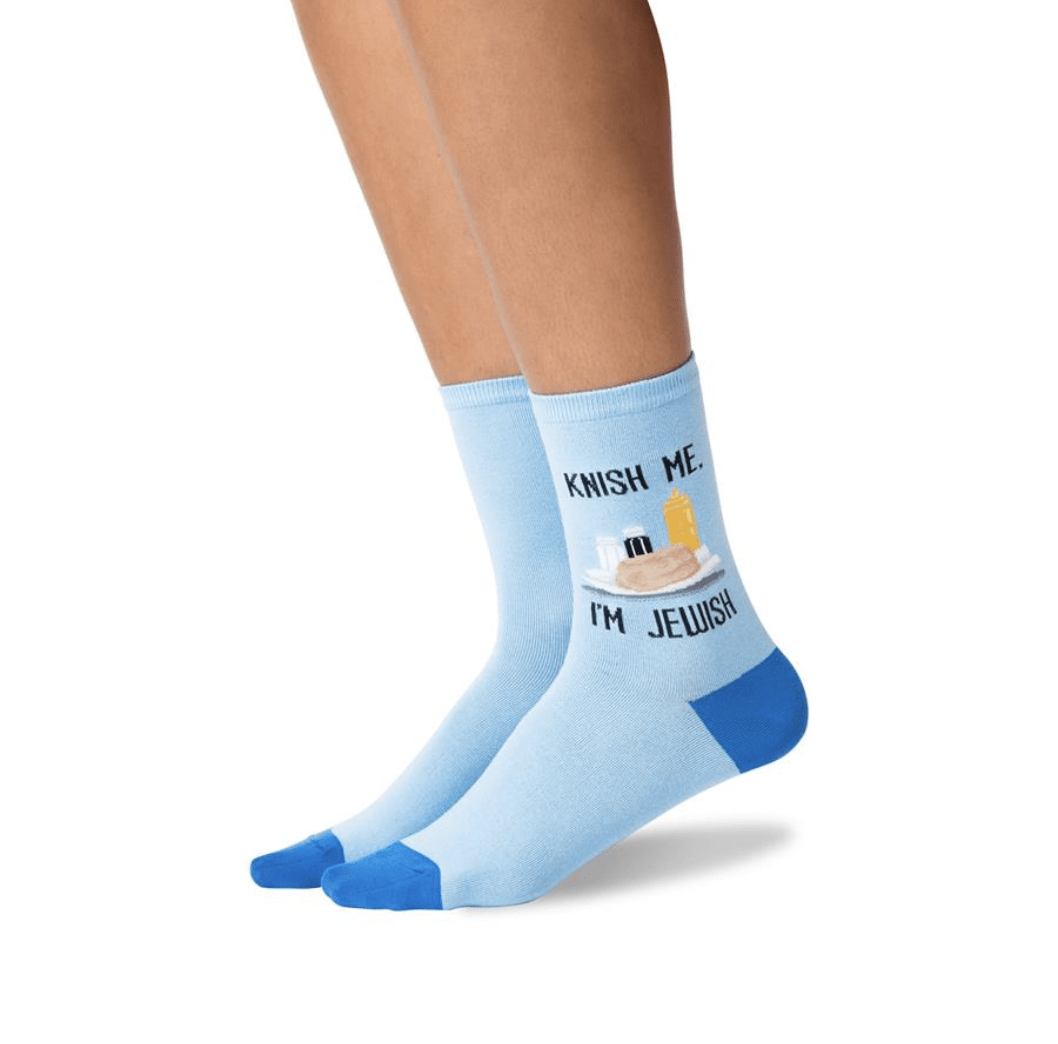 Women's Knish Me Crew Socks、mySite、topwebapps