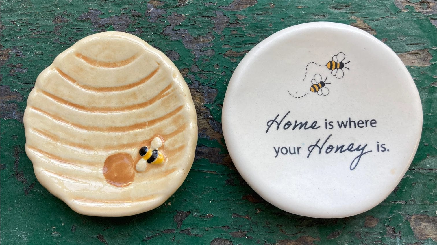 Bee Hive Trinket Dishes Handmade in the USA、mySite、g9winljtr