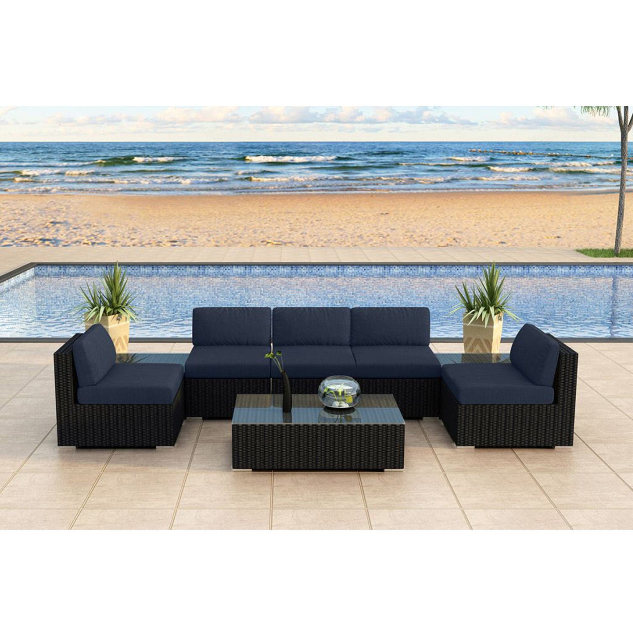 Urbana 8 Piece 5-Seat Sectional Set、mySite、neckold