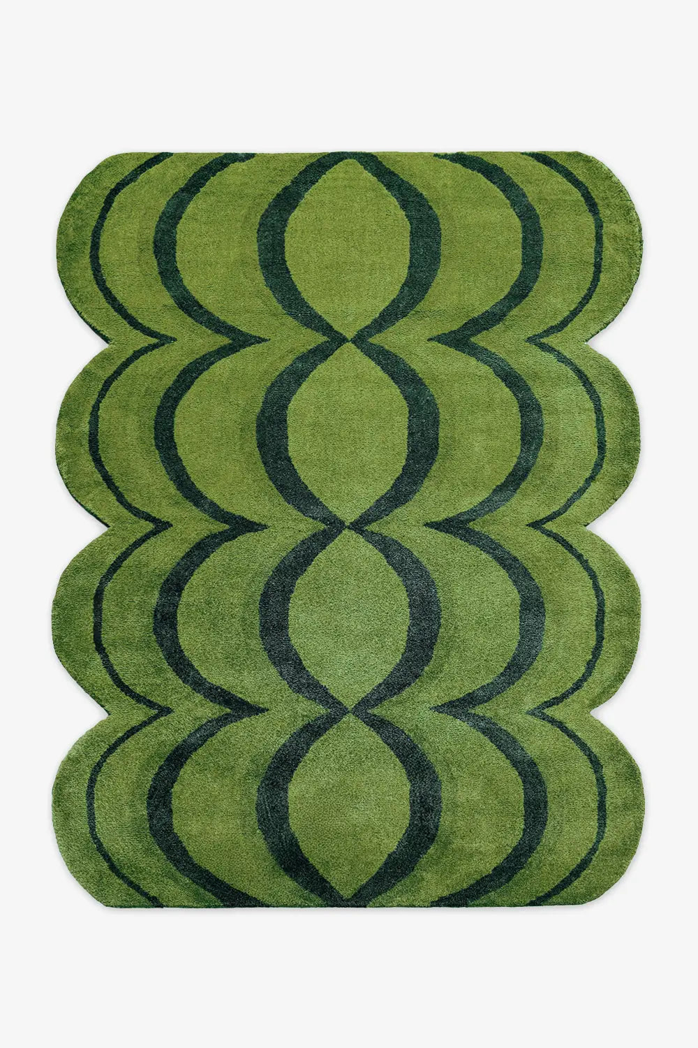 Ripple Wavy Hand Tufted Wool Rug、mySite、gigharbornorthrealestate