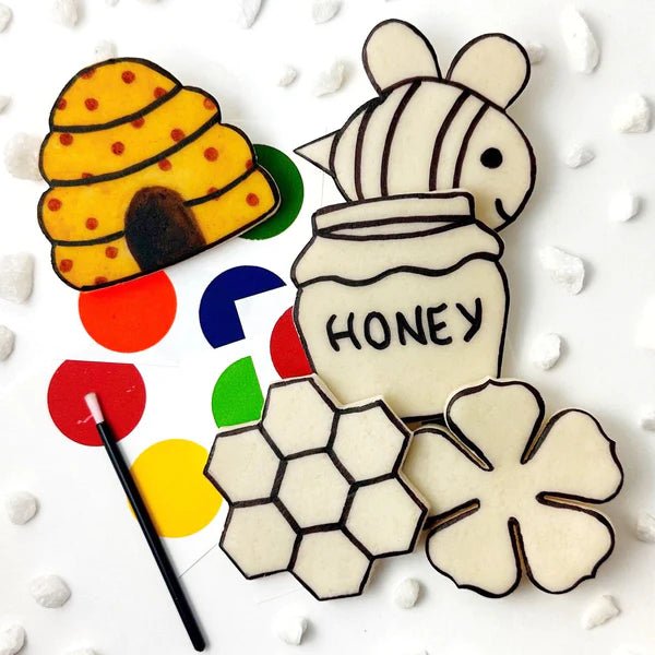  Paint-Your-Own Honeybee Marzipan、mySite、elrpsem3k