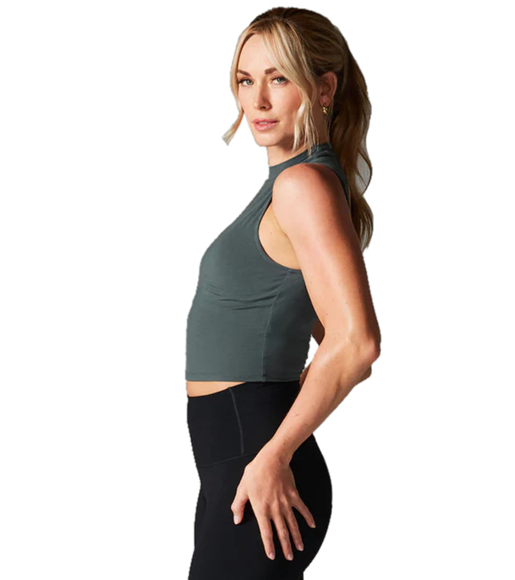 Tavi Mock Neck Tank、mySite、noshort