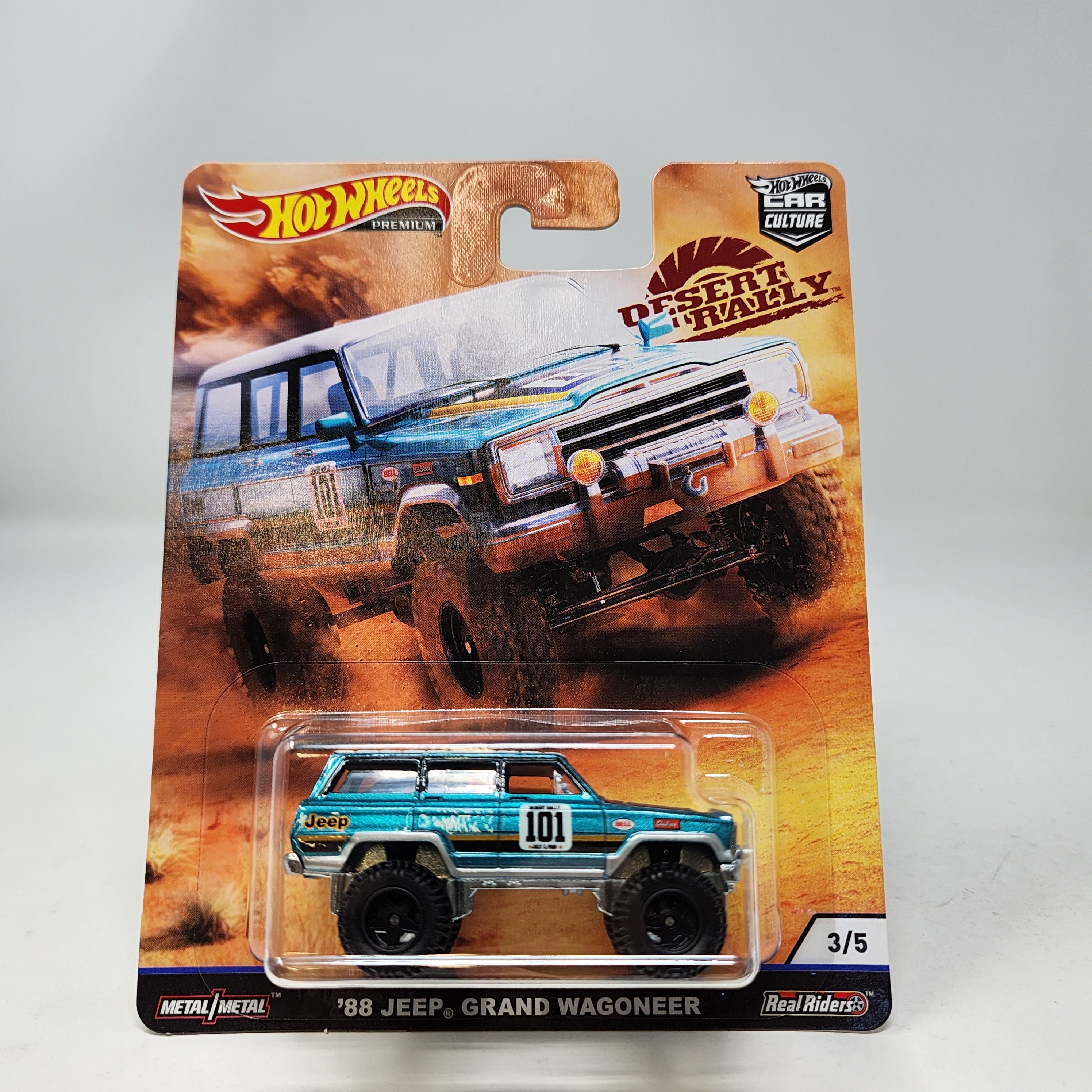'88 Jeep Grand Wagoneer #3/5 * Hot Wheels Car Culture Desert Rally、mySite、hgirdovlk
