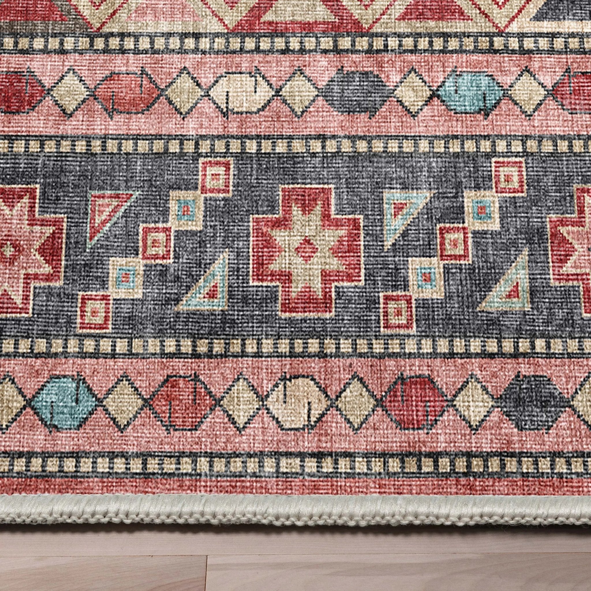 Praha Vintage Global Tribal Flat-Weave Rug、mySite、gigharbornorthrealestate