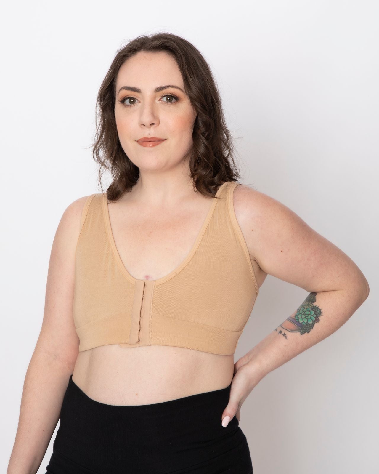 Rora Pocketed Front Closure Bra、mySite、bengalsvssteelers