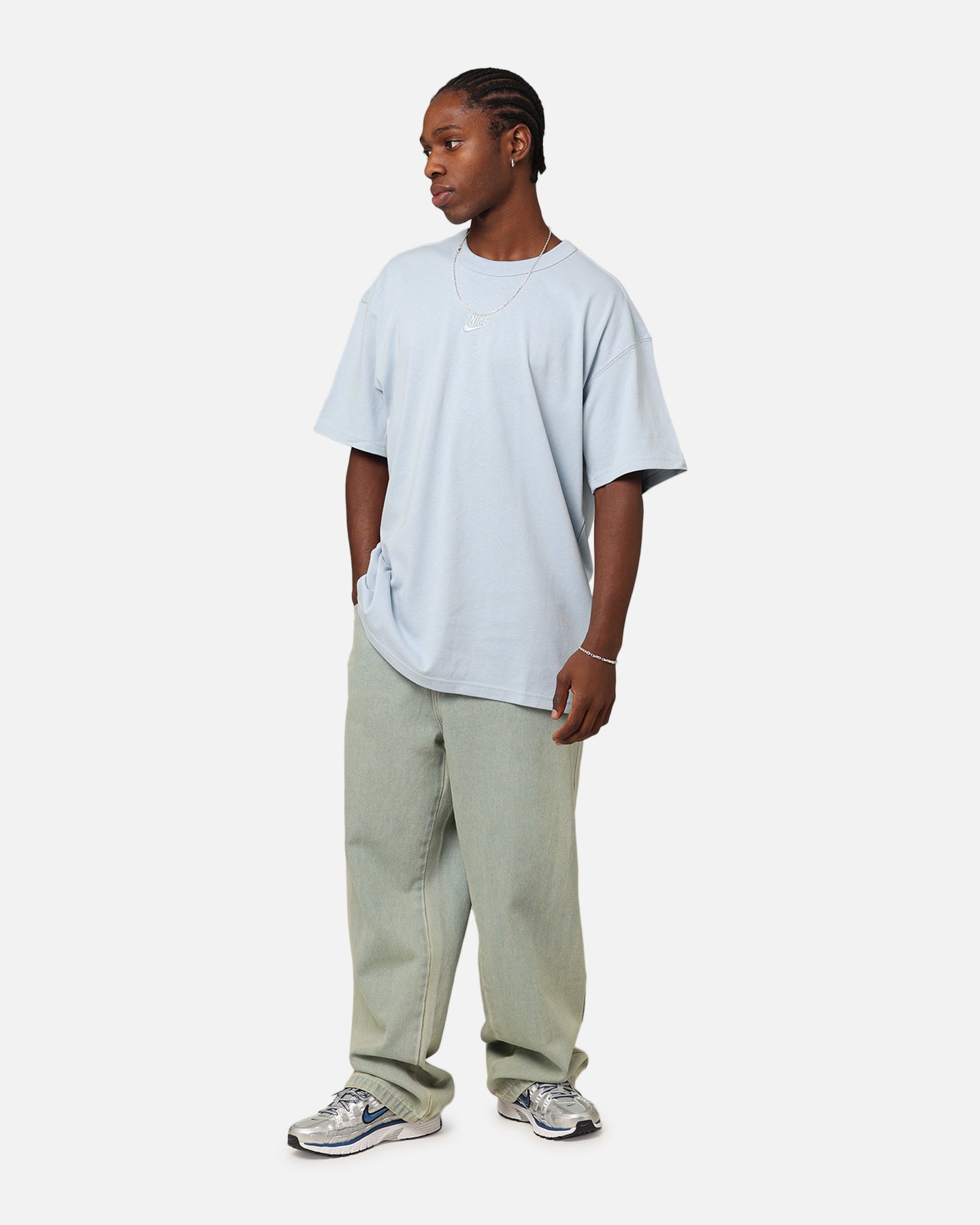 Nike Sportswear Premium Essentials Sustainable T-Shirt Light Armoury Blue、mySite、zt4zffjzw