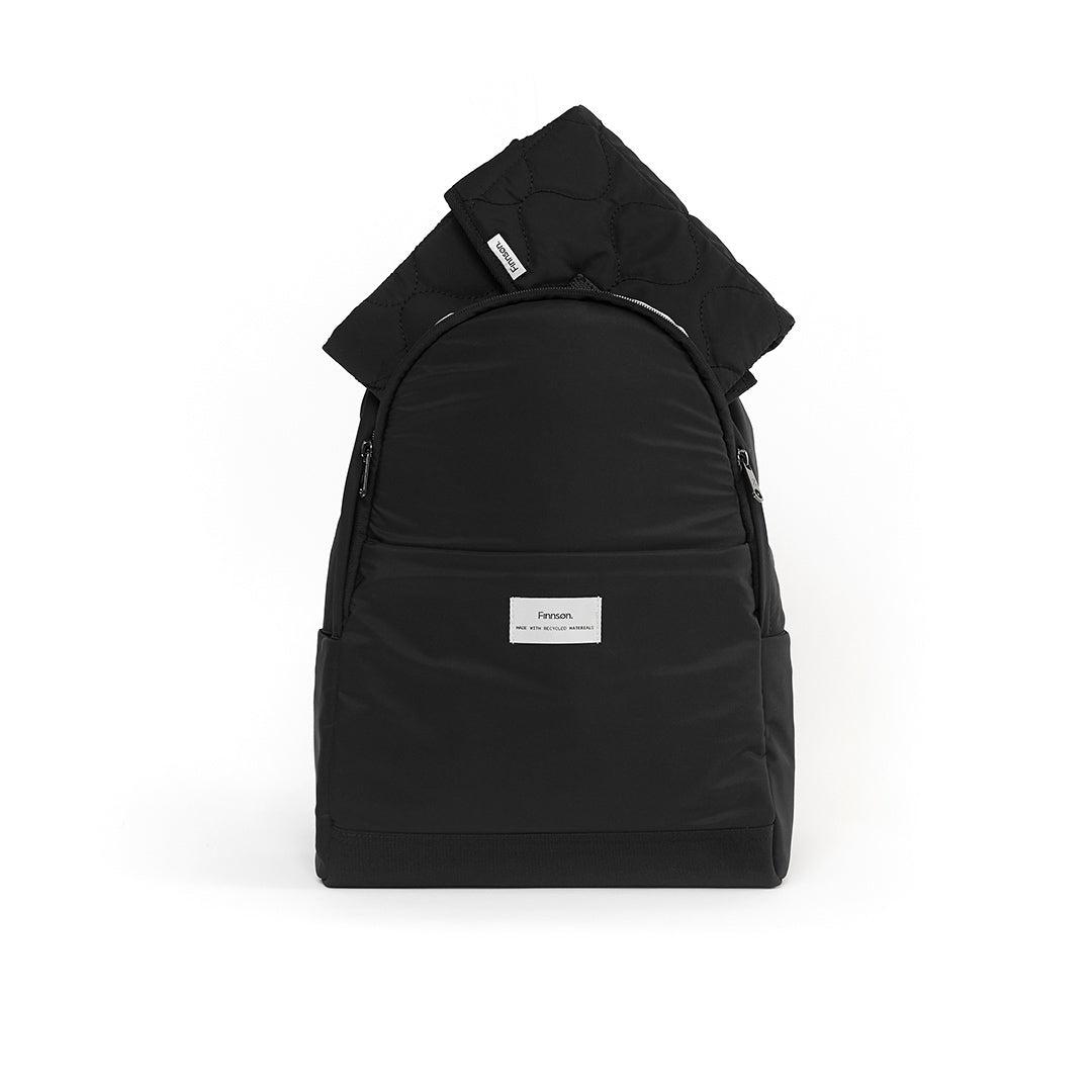  Finnson Inge Eco Changing Backpack With Changing Mat - Black、mySite、merchandisen