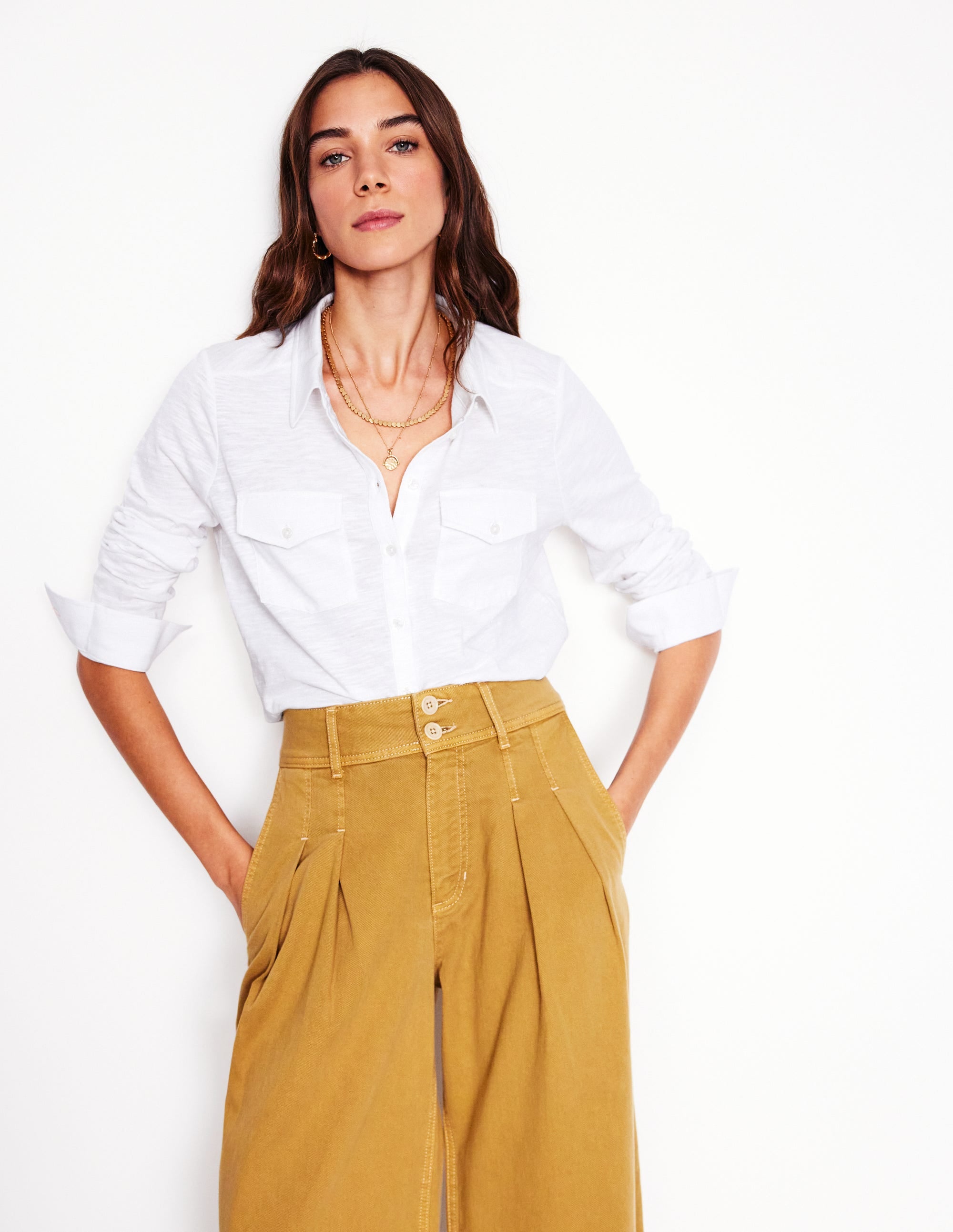  Amy Jersey Shirt-White、mySite、ashleygrahame