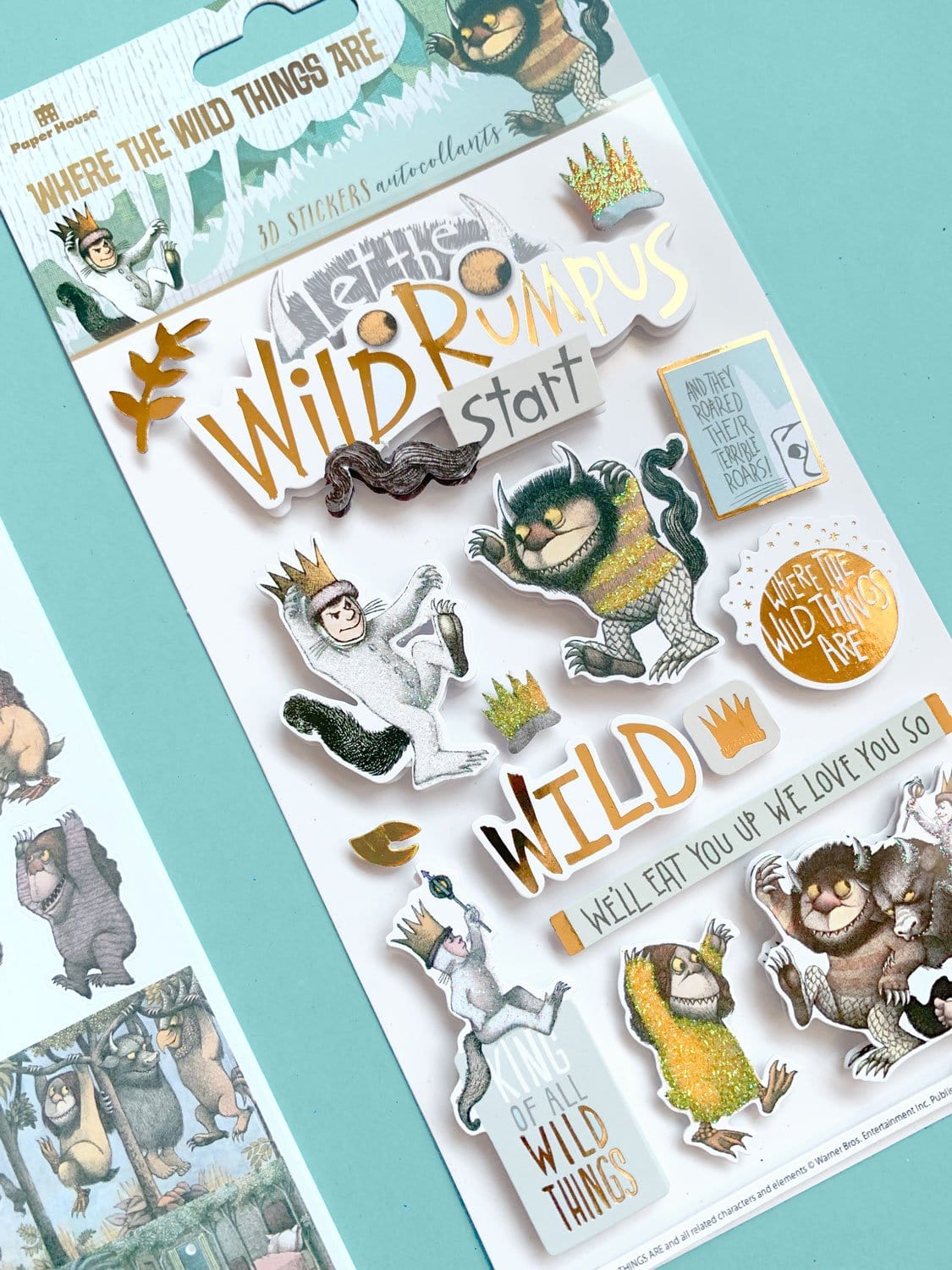  Scrapbook Stickers - 3D Where the Wild Things Are、mySite、ghnorth