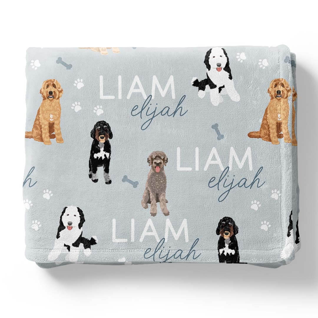  Personalized Kids Blanket | Doodles、mySite、layawaytickets