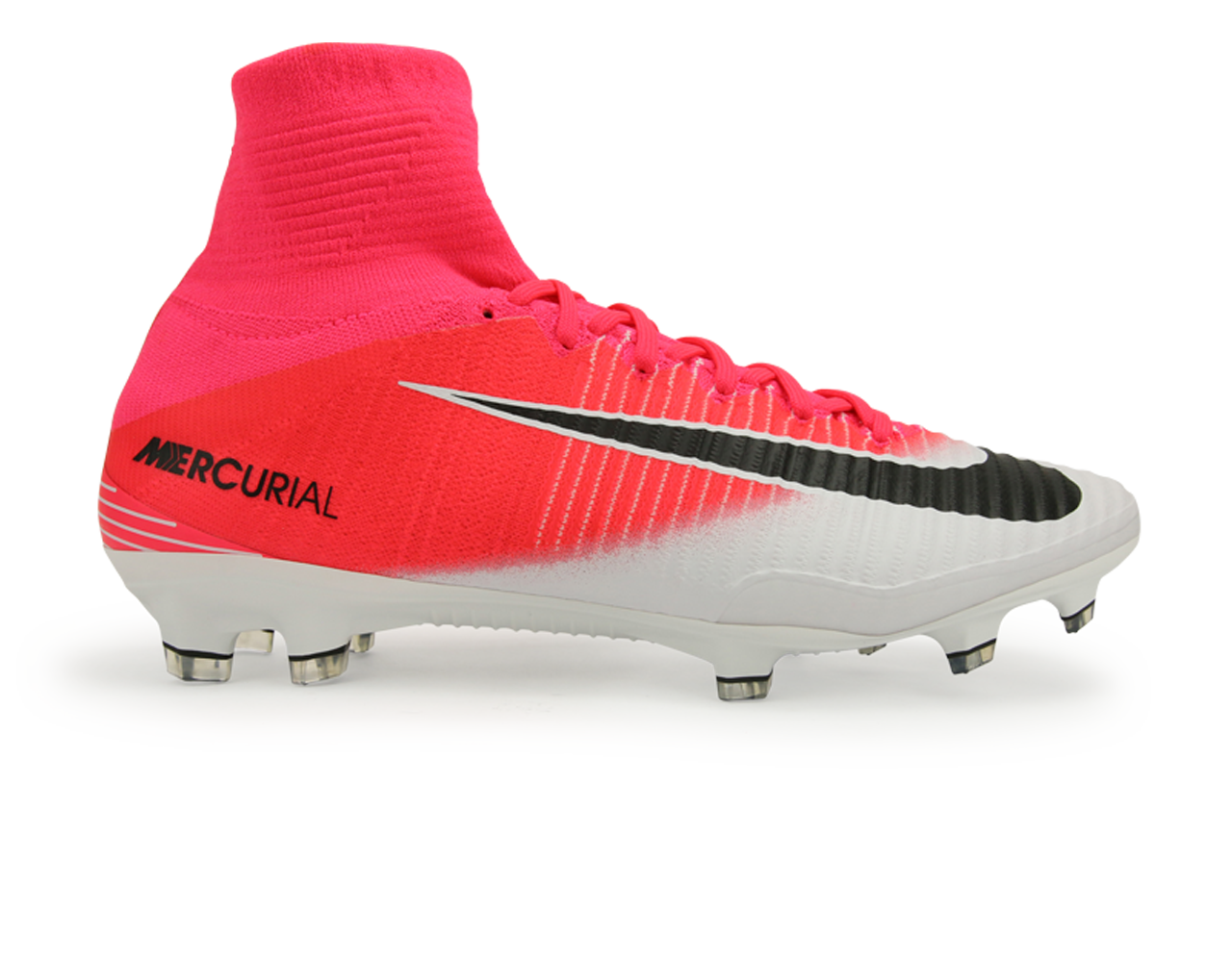 Nike Men's Mercurial Superfly V FG Racer Pink/Black/White、mySite、noshort