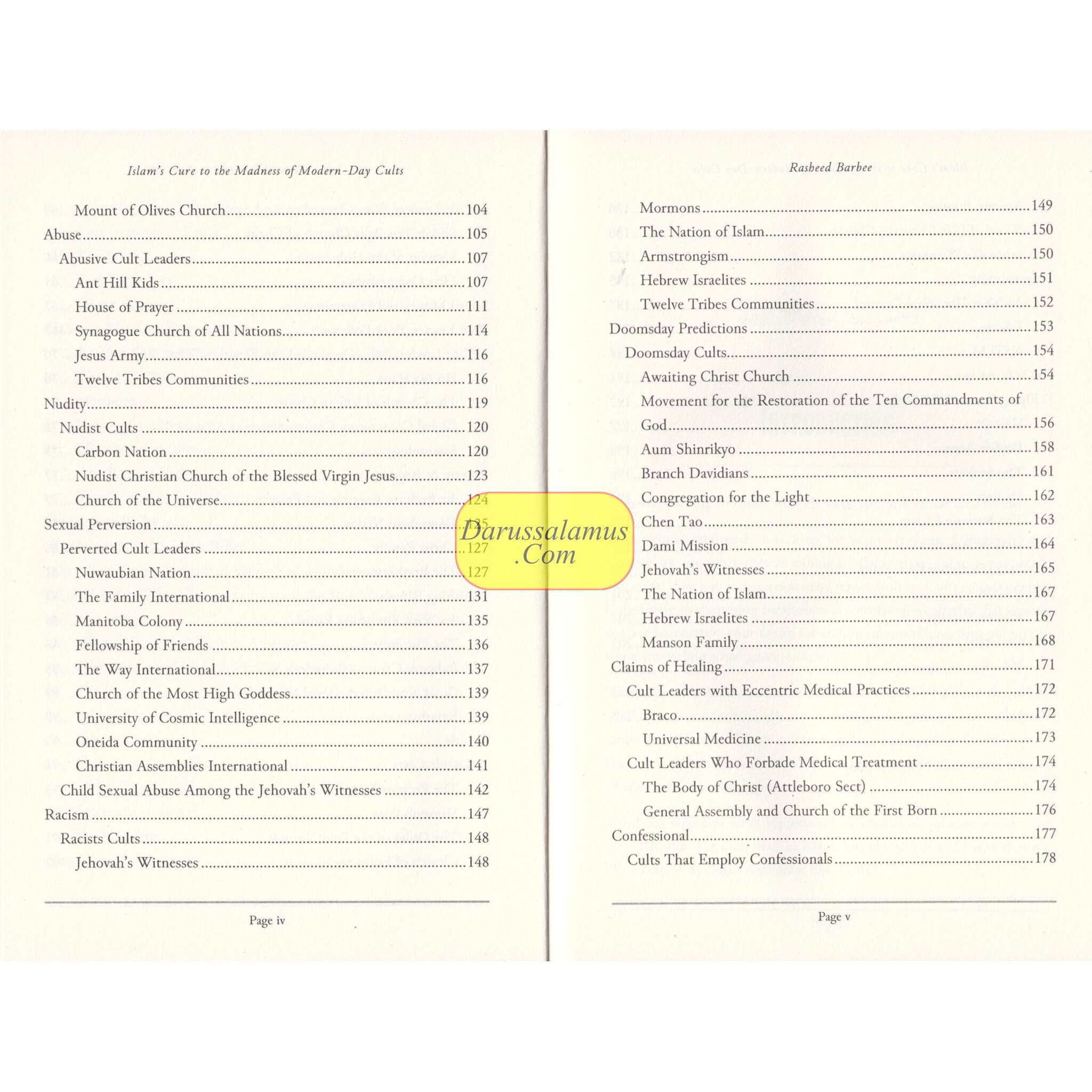 Islam's Cure to the Madness of Modern-Day Cults、mySite、topwebapps