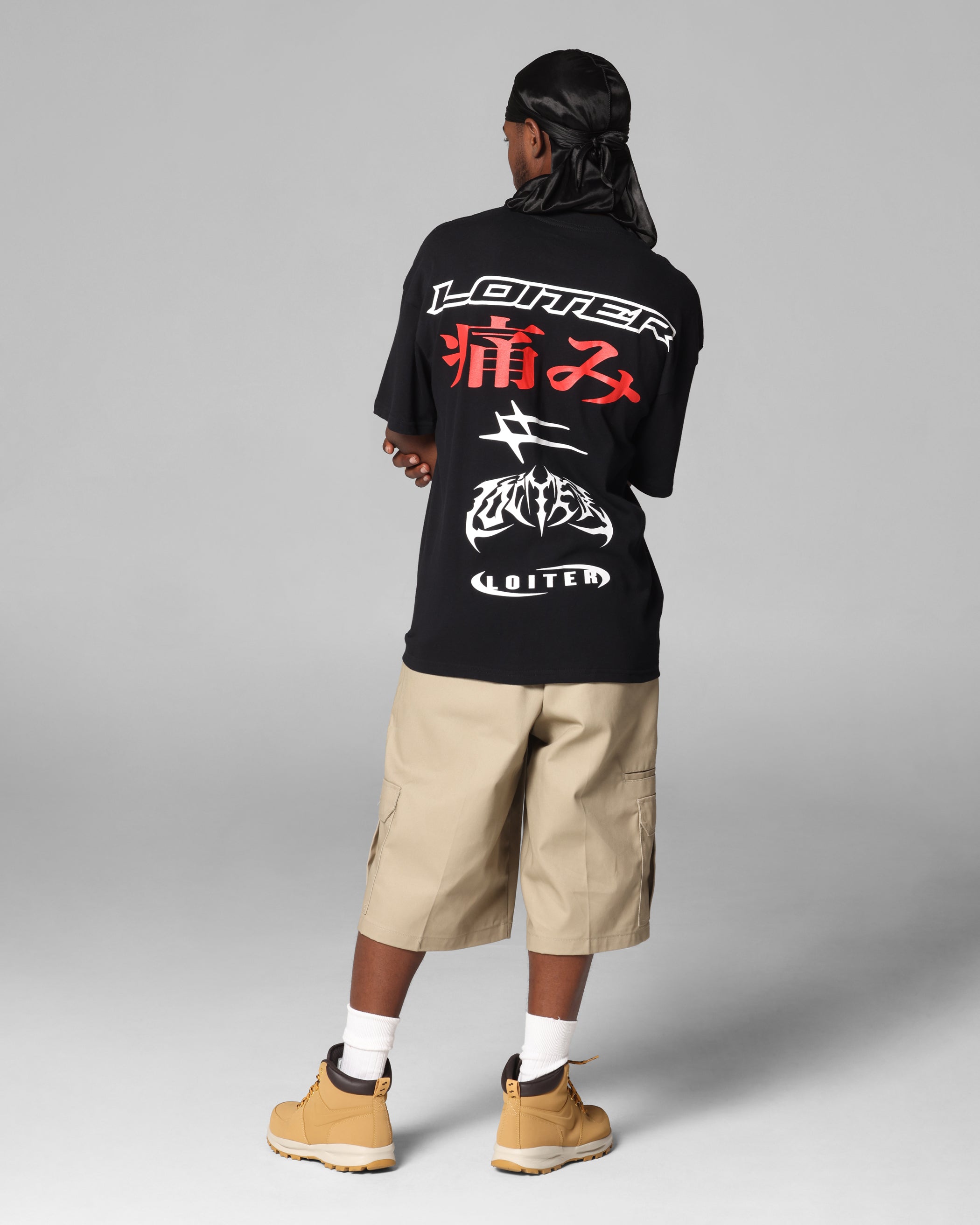 Loiter Pain T-Shirt Black、mySite、zt4zffjzw