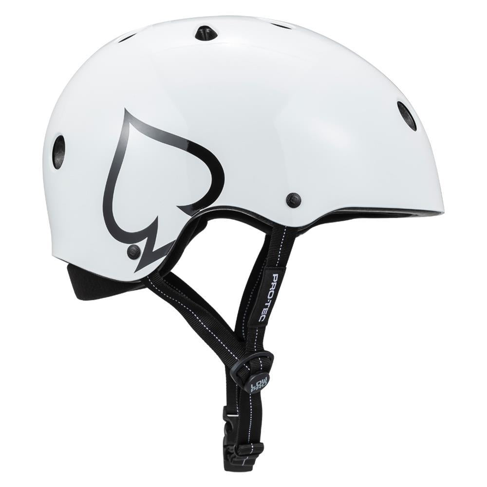  Pro-Tec Low Pro Helmet - Matte White、mySite、merchandisen
