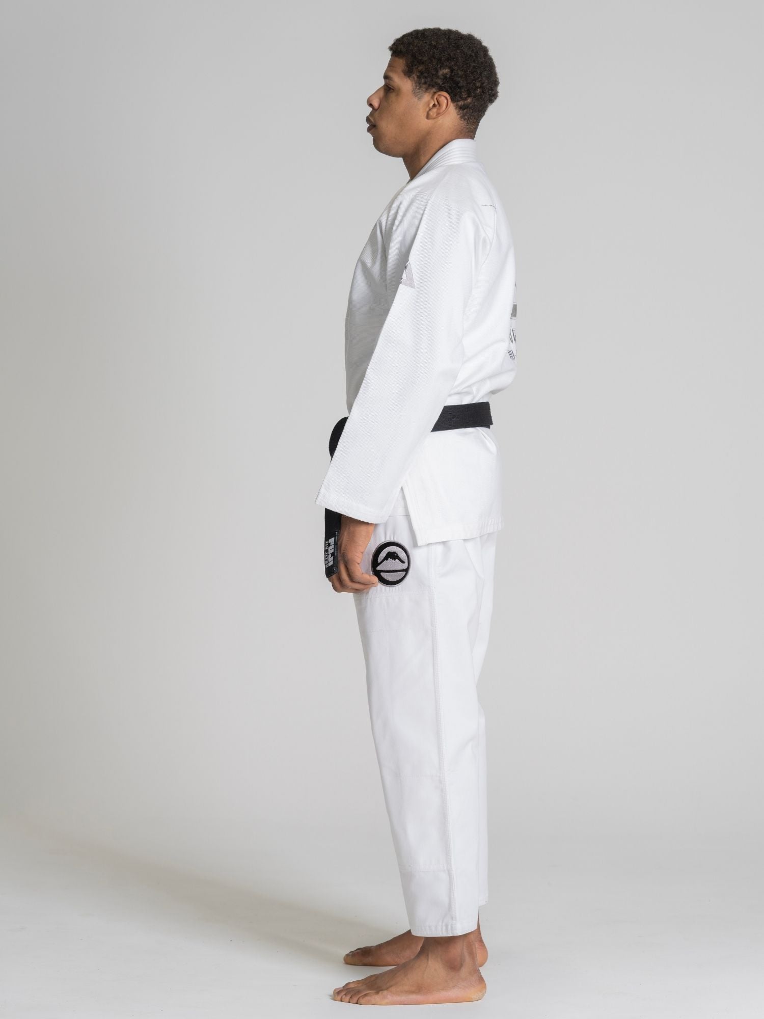 Rilion Gracie Competition BJJ Gi White、mySite、gigharbornorthrealestate