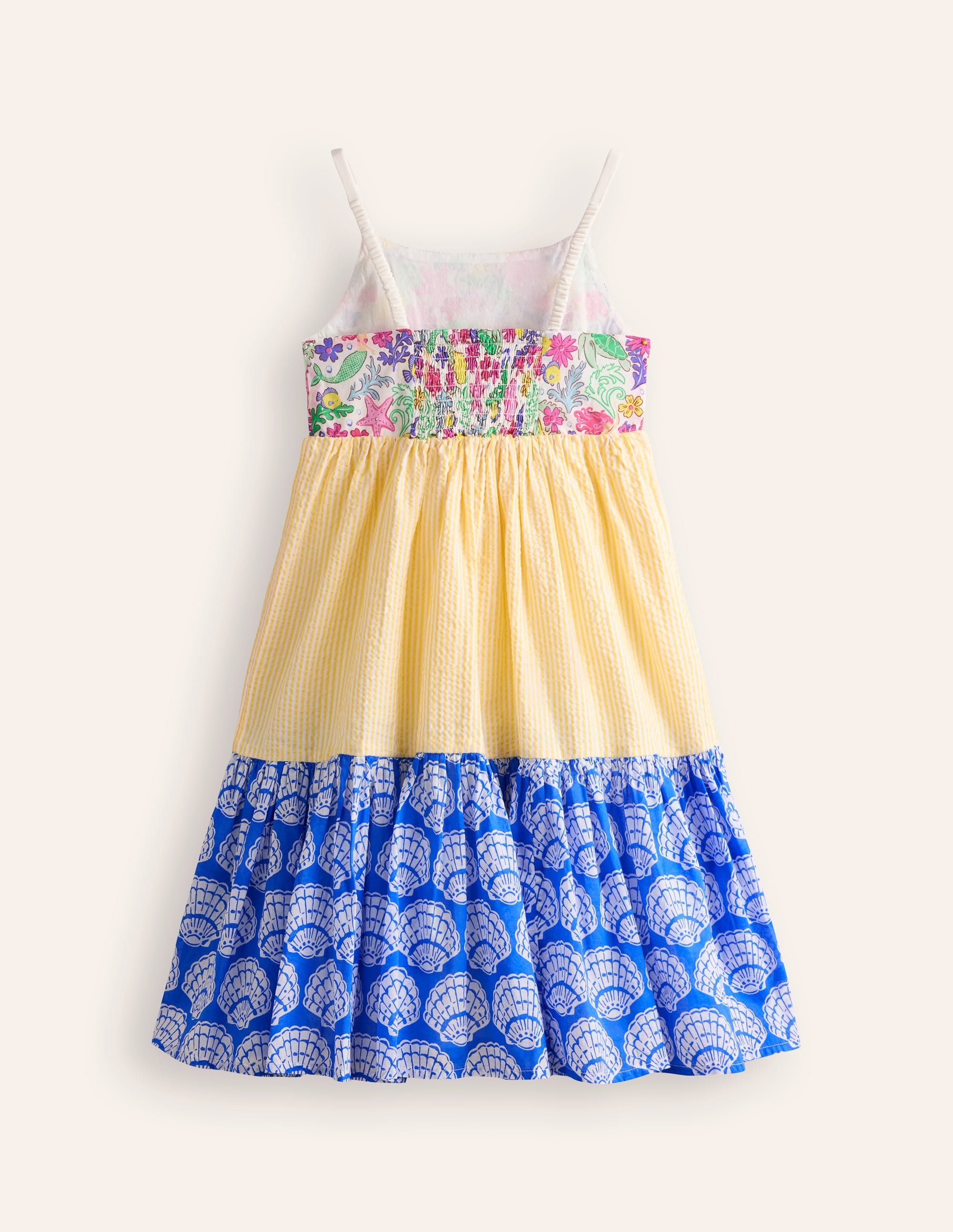  Hotchpotch Tiered Twirly Dress-Blue Seashell Hotchpotch、mySite、ashleygrahame