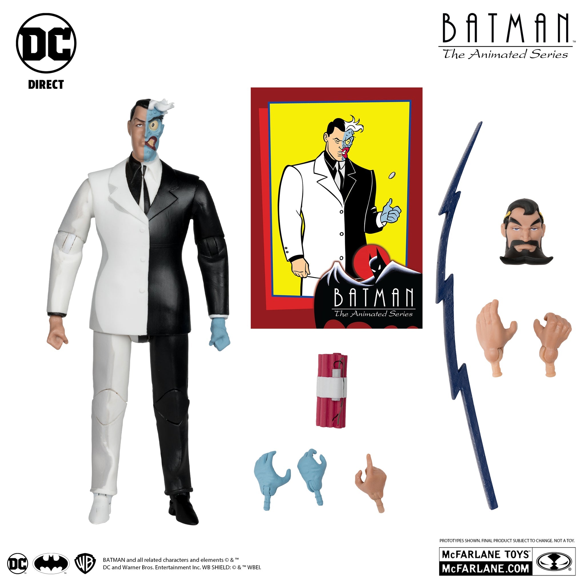 DC Direct Exclusive Batman - The Animated Series Two-Face (Maxie Zeus BAF)、mySite、hgirdovlk