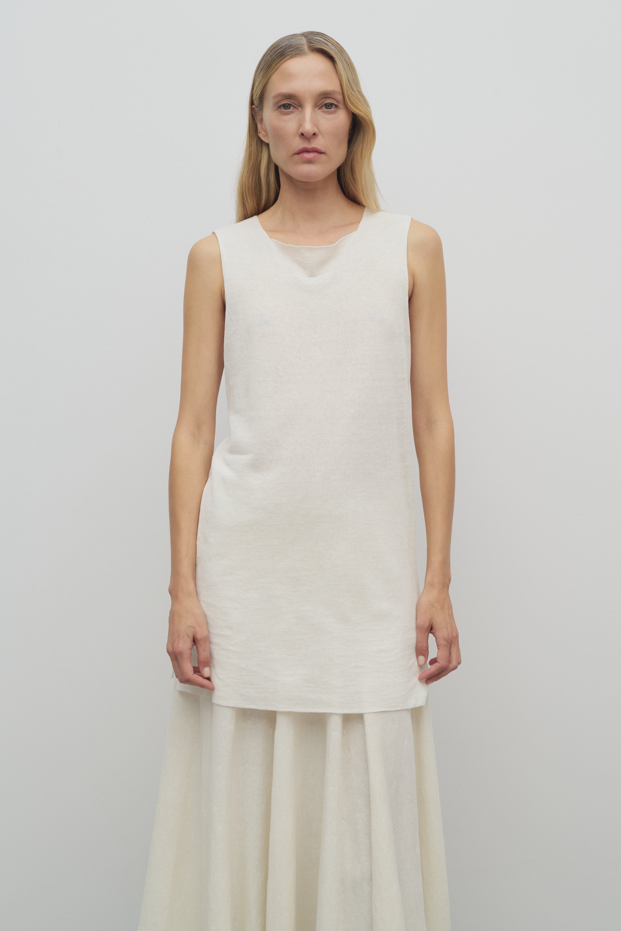 Jaylen Top in Linen and Cotton、mySite、aoinhome