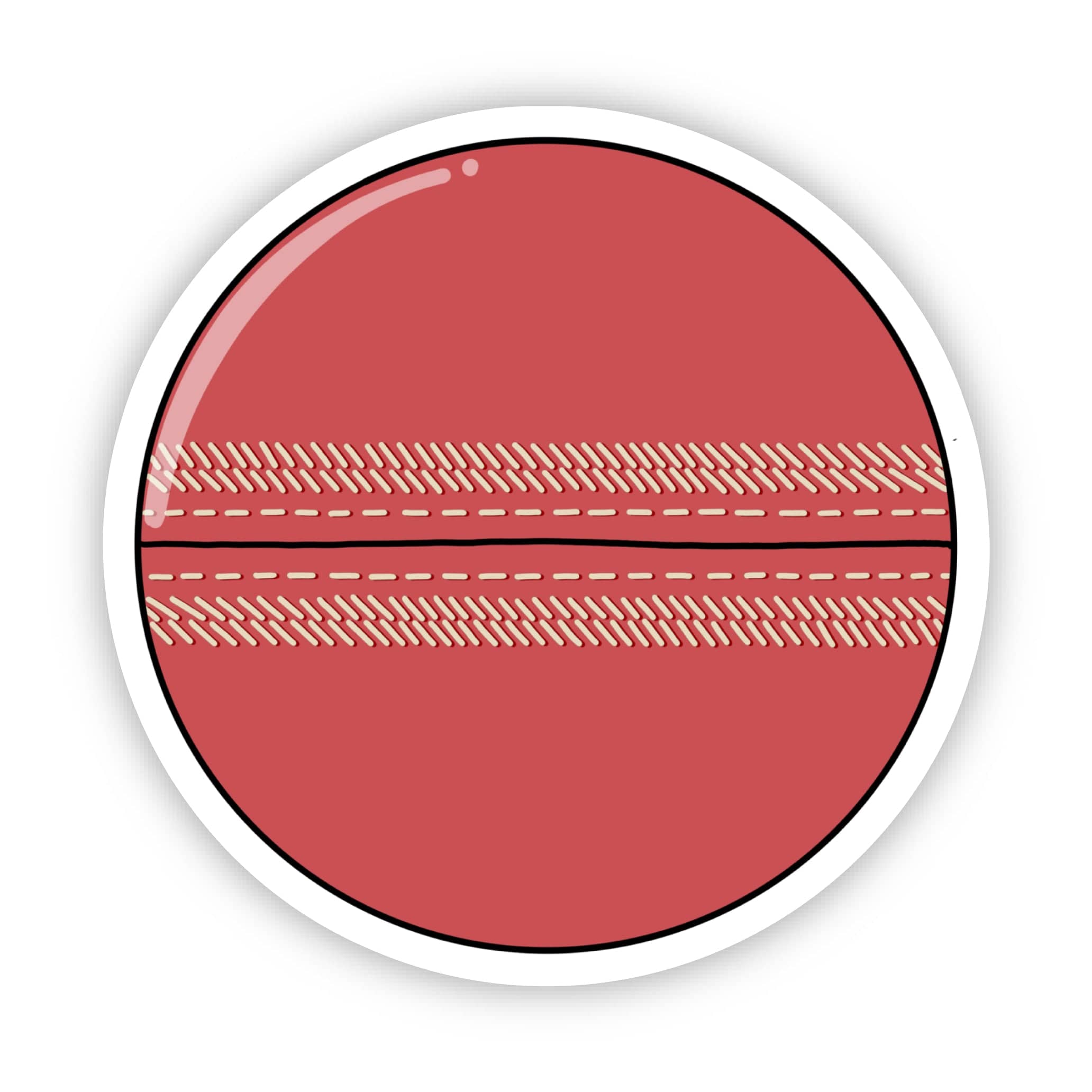  Cricket Ball Sticker、mySite、ghnorth