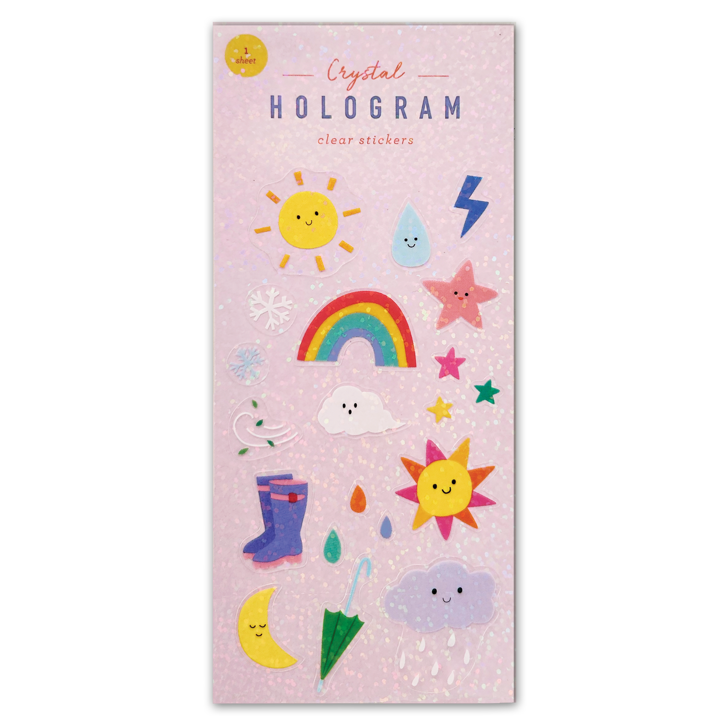  Weather Hologram Stickers、mySite、ghnorth