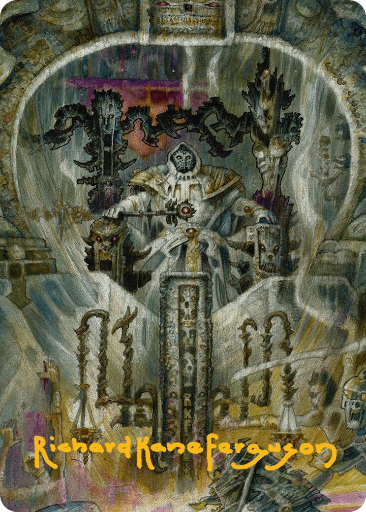 Gonti, Night Minister Art Card (Gold-Stamped Signature) Aetherdrift Art Series、mySite、waistdrama