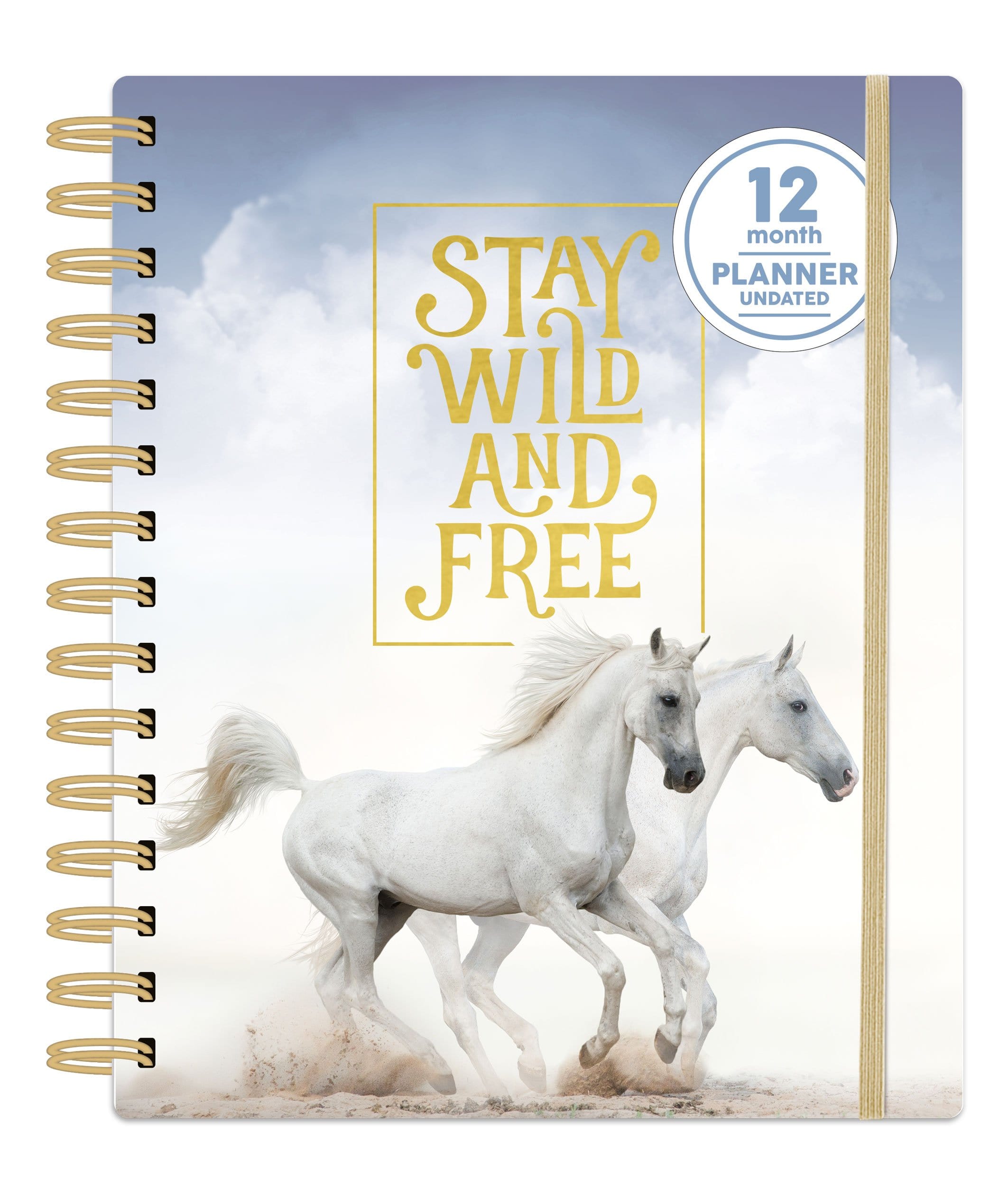  Planner Organizer Undated - Wild and Free Undated、mySite、ghnorth