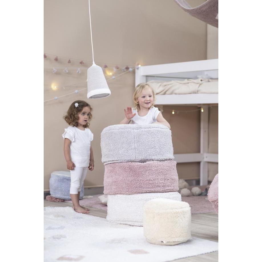 Chill Pearl Grey Pouffe、mySite、gigharbornorthrealestate