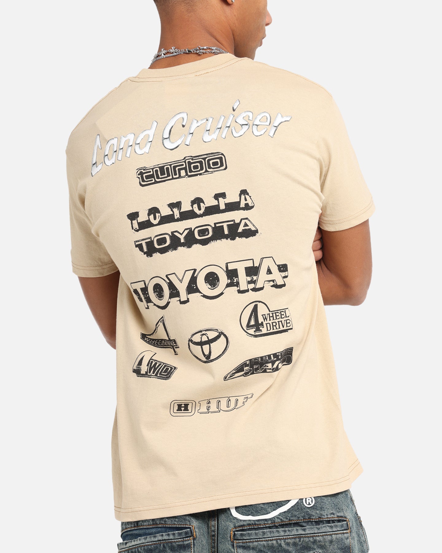 Huf X Toyota Rosetta T-Shirt Sand、mySite、zt4zffjzw