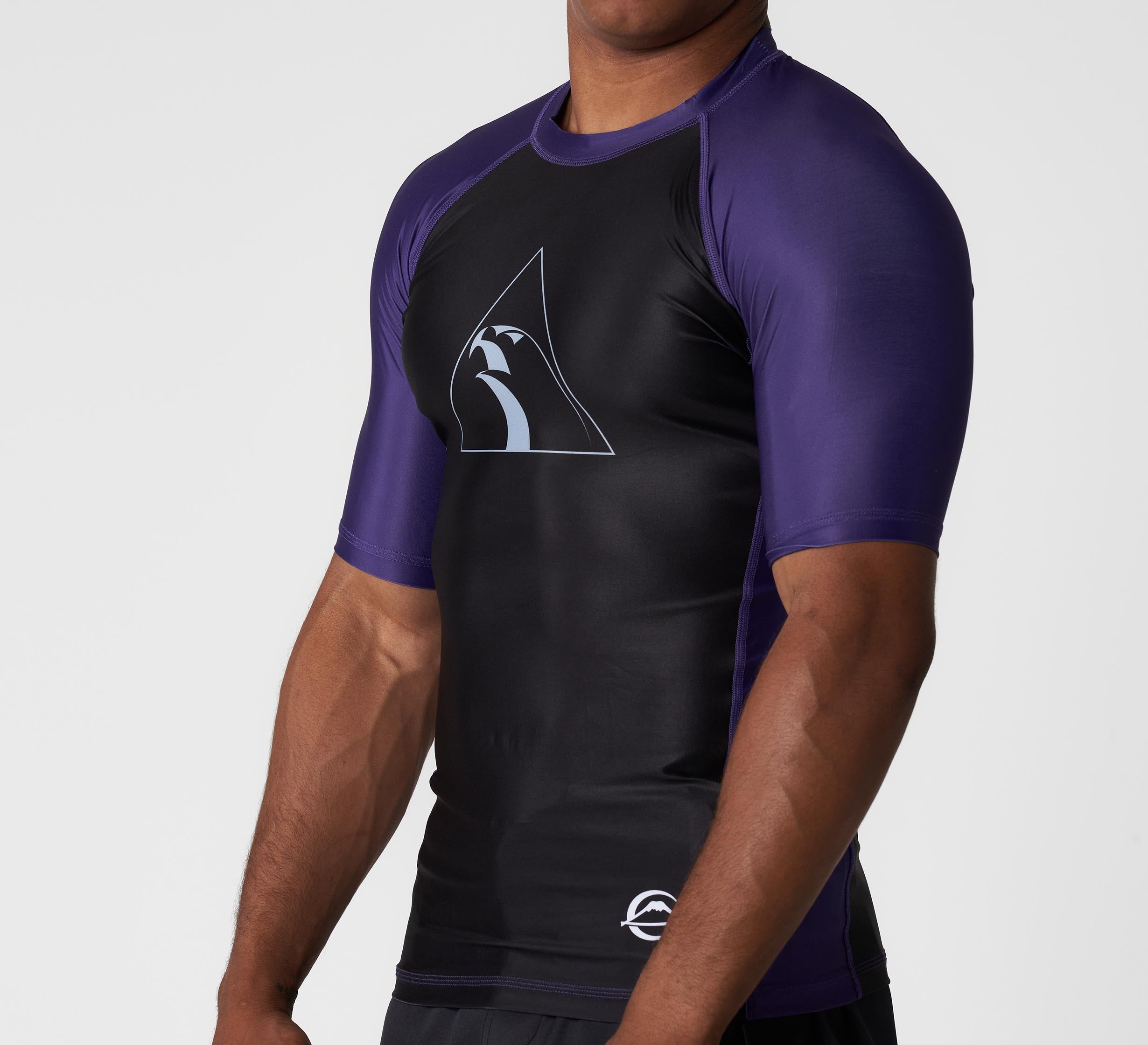 FUJI x Alliance Ranked Short Sleeve Rashguard Purple、mySite、gigharbornorthrealestate