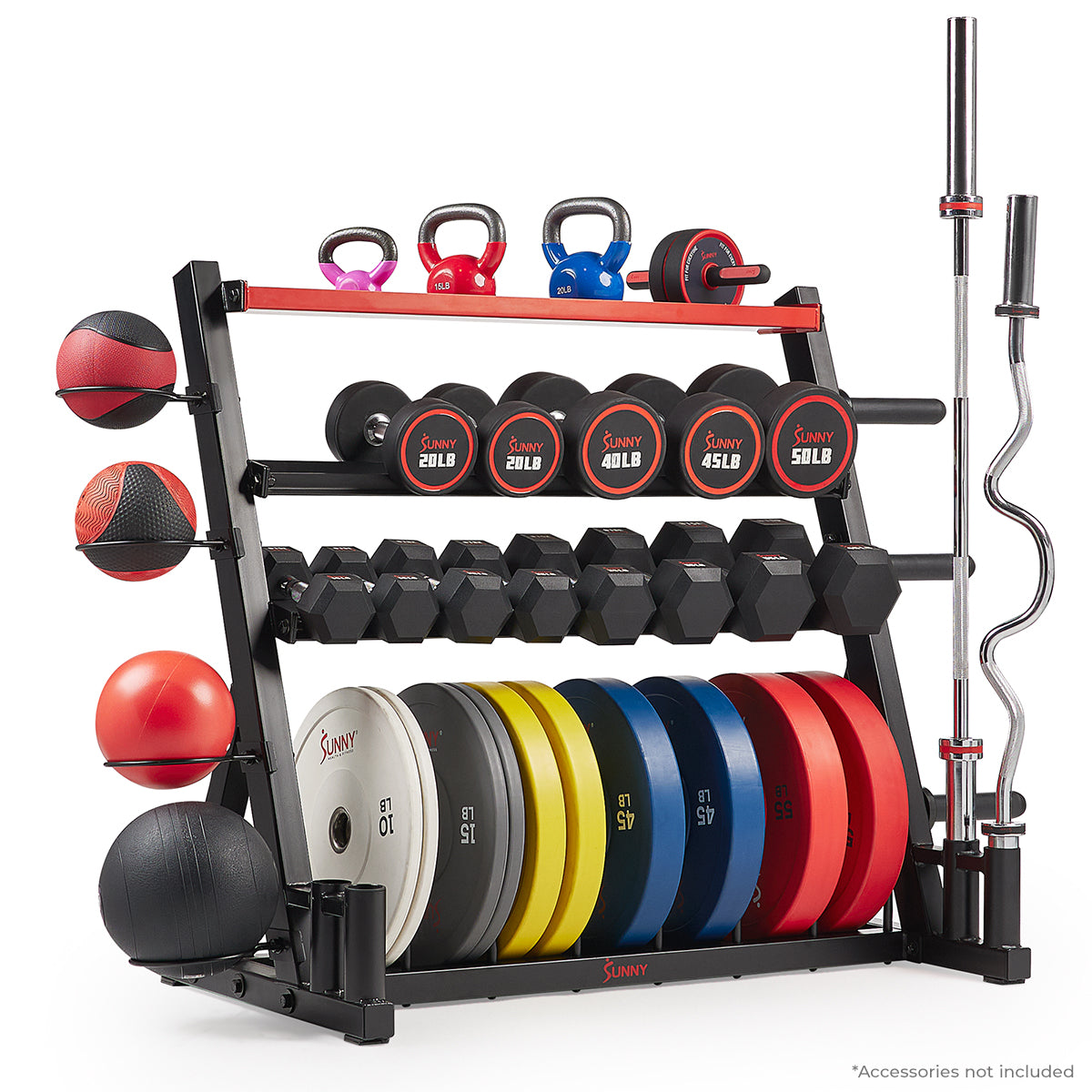  Sunny Strength™ Premium All-In-One Mass Weights Storage Rack、mySite、ghnorth