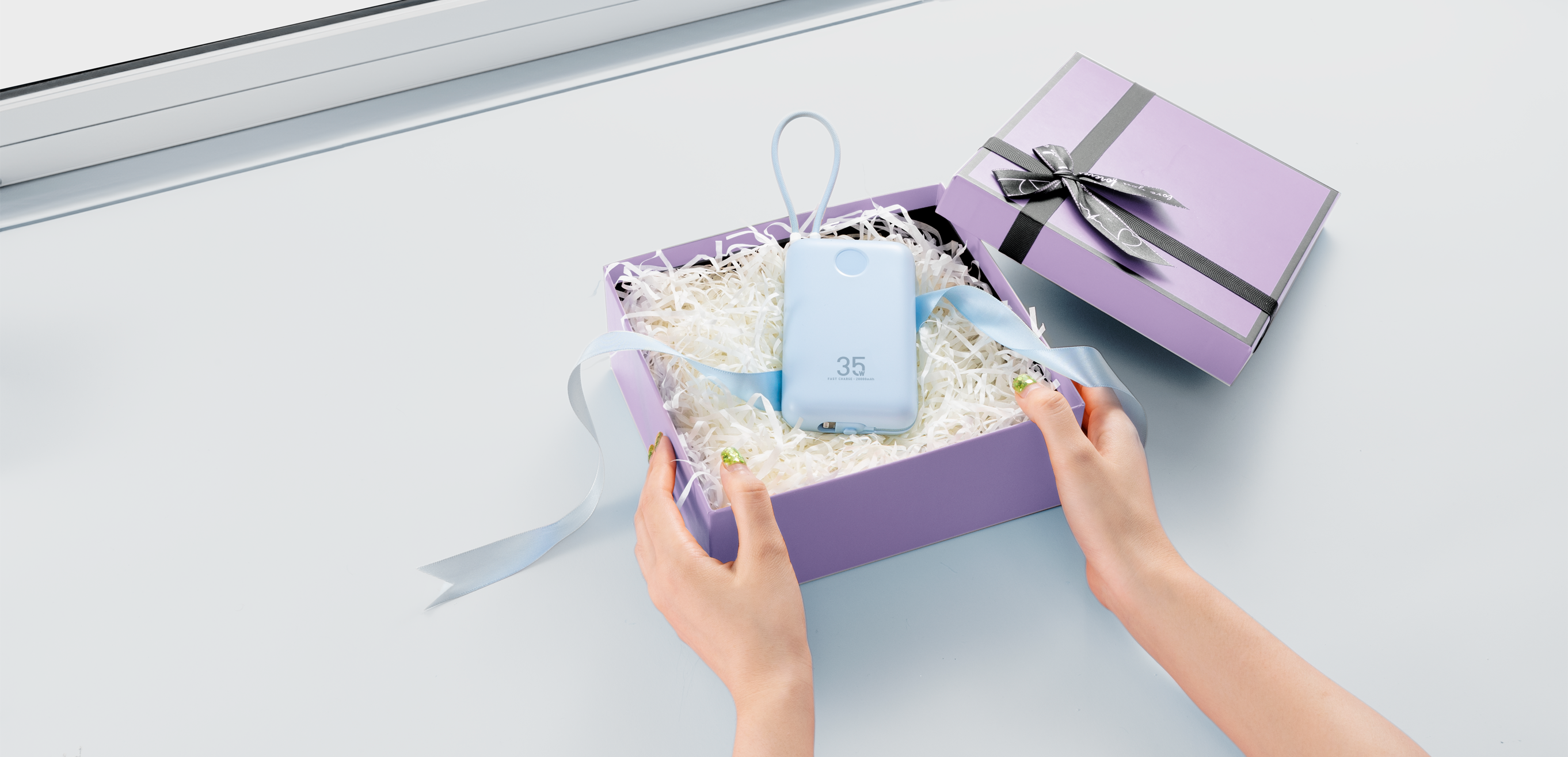 Laptop 20000mAh PD35W Power Bank with LED Display、mySite、fannypackpong