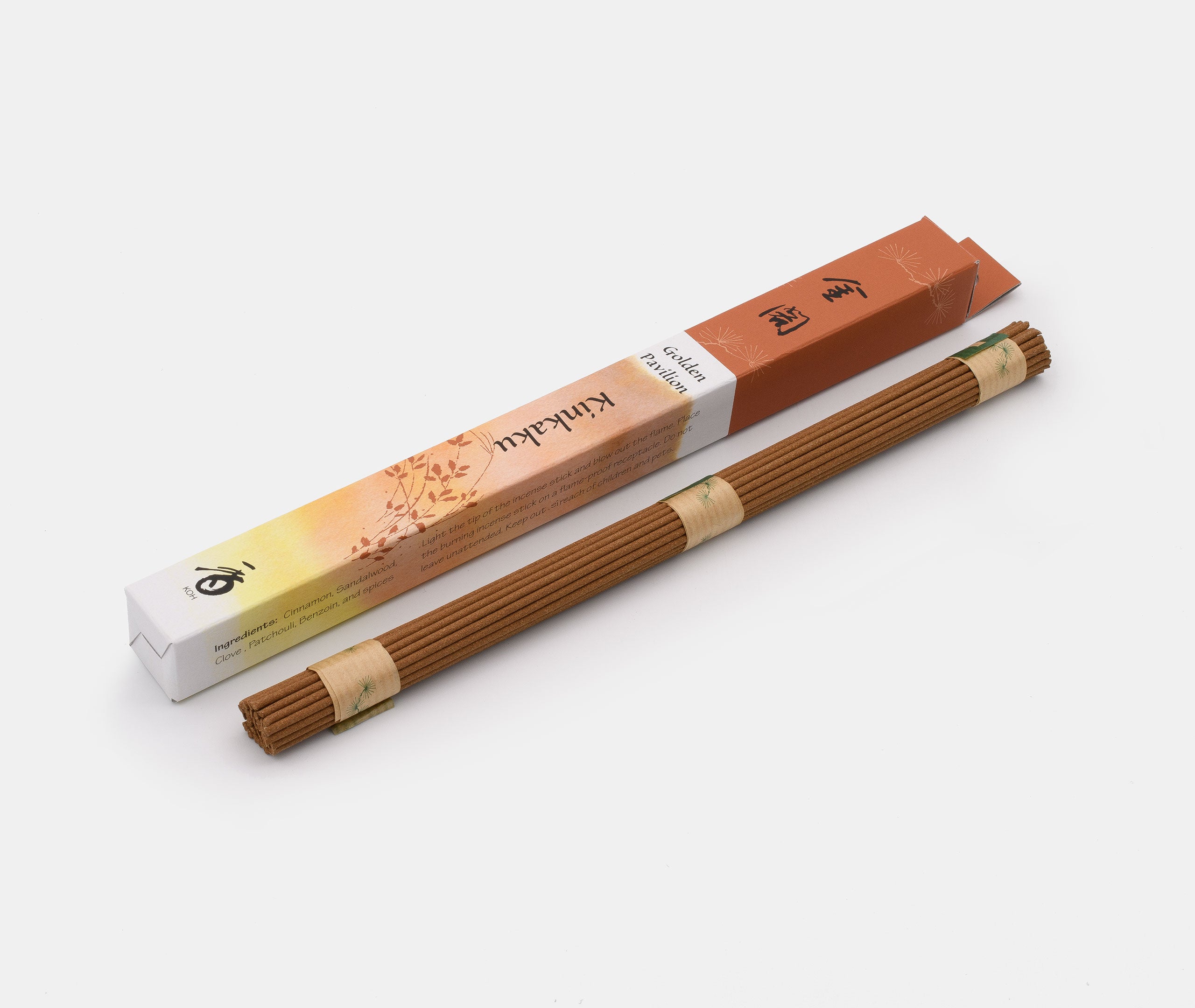Kin-kaku Golden Pavilion Incense Sticks in Box、mySite、topwebapps