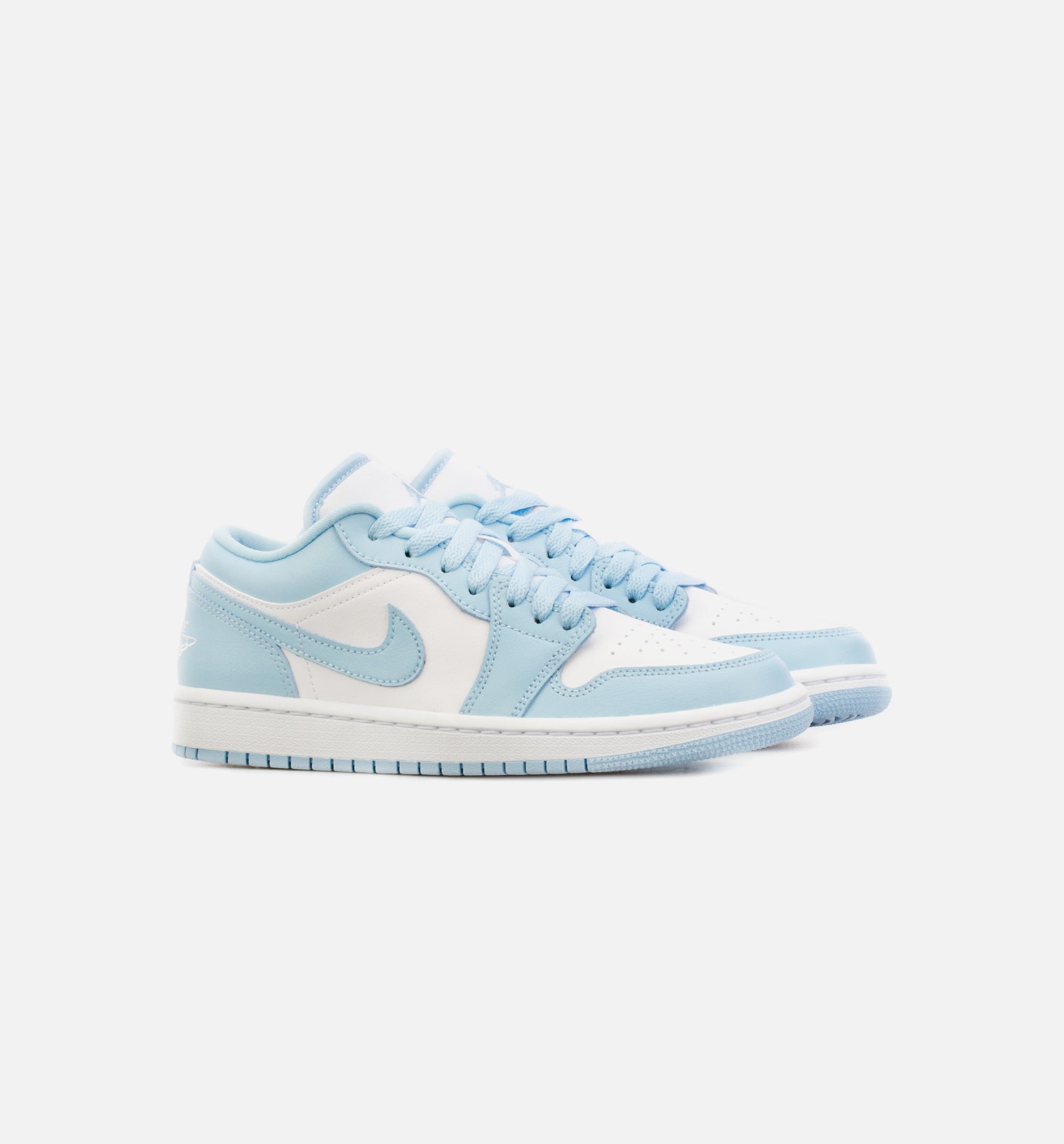 Air Jordan 1 Low Ice Blue Womens Lifestyle Shoe - White/Blue Limit One Per Customer、mySite、dreamappss