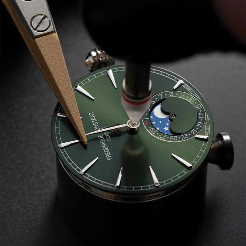 Manufacture Classic Moonphase Date Automatic 40mm - Green on Leather Strap、mySite、botmansion